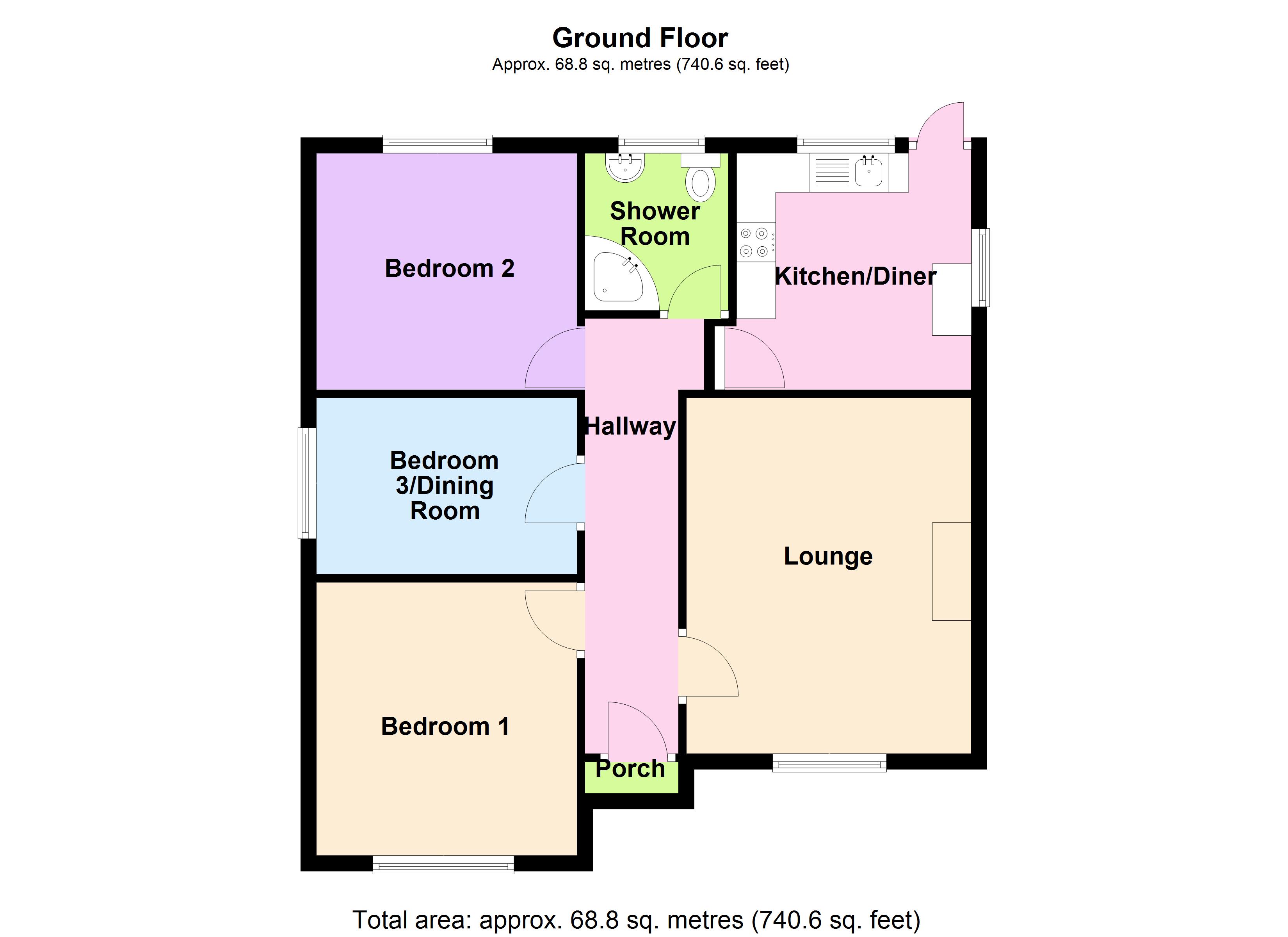 258, Goodyers End Lane, Warwickshire floorplan
