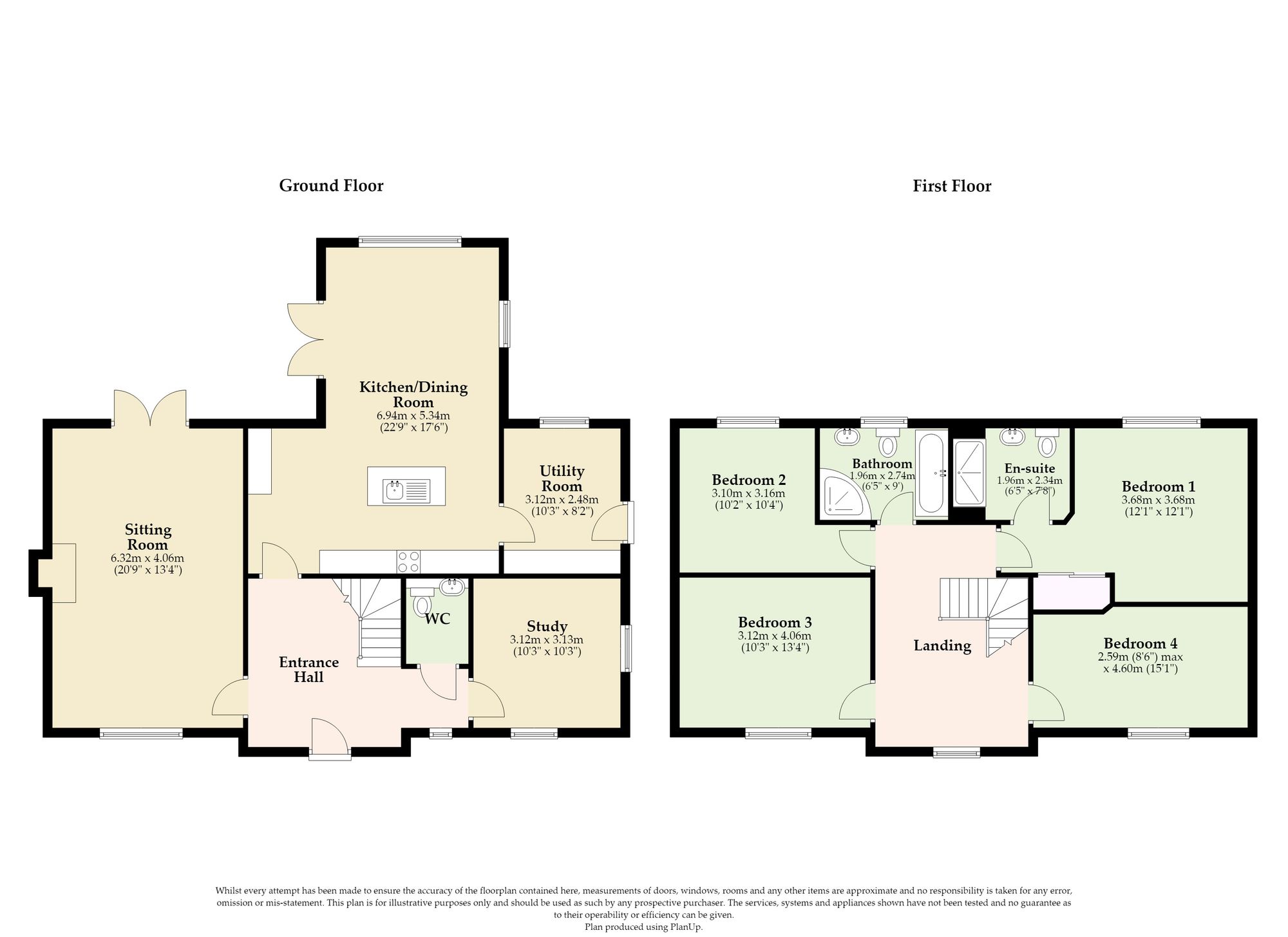 Plot 6 Lockwood Way, Thorndon floorplan