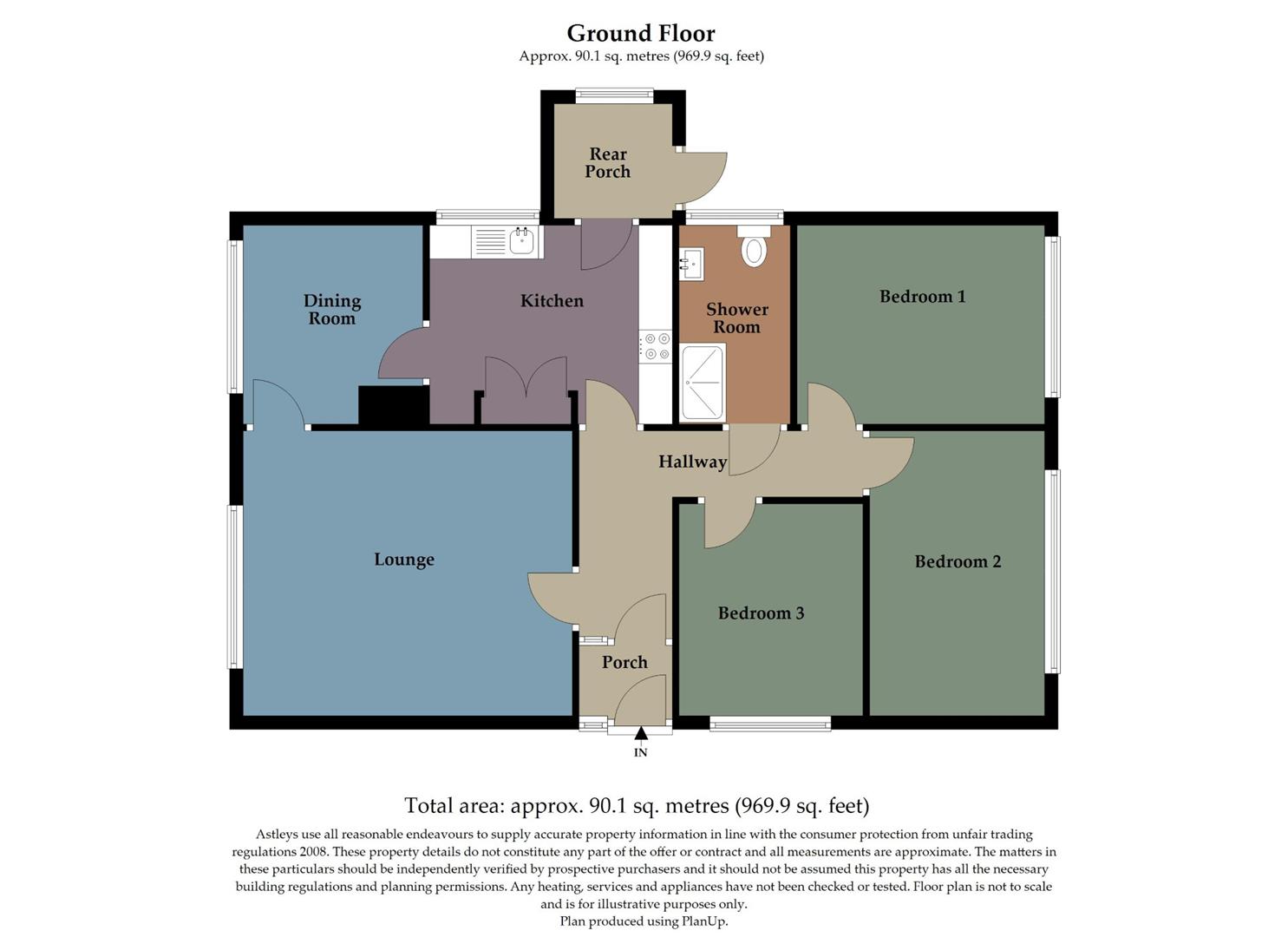 72, Linkside Drive, Swansea floorplan