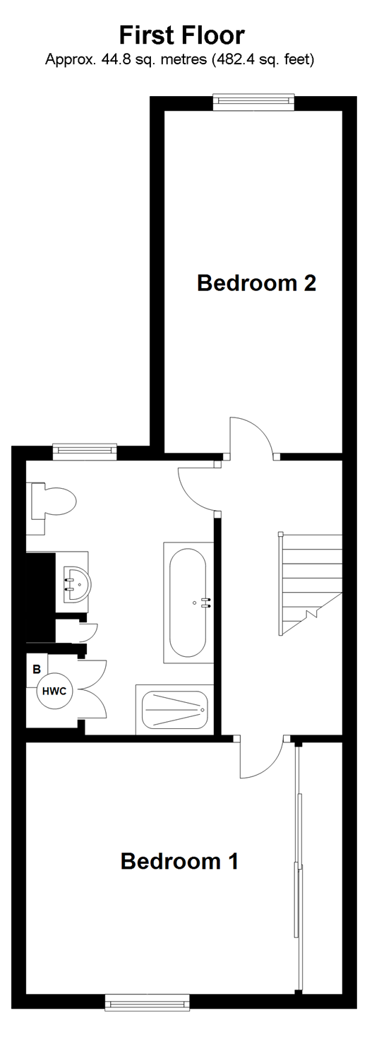 2 bed end terrace house for sale in Rawdon Road, Maidstone, Kent ME15