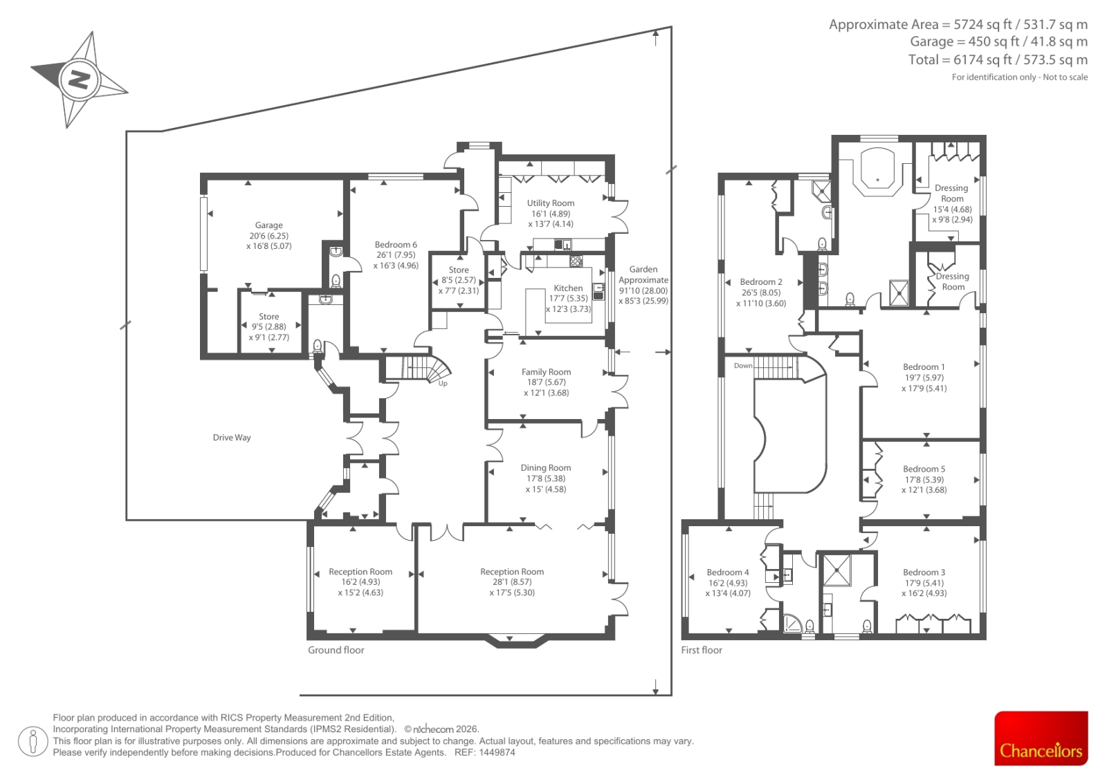 10, Fairholme Close, London floorplan