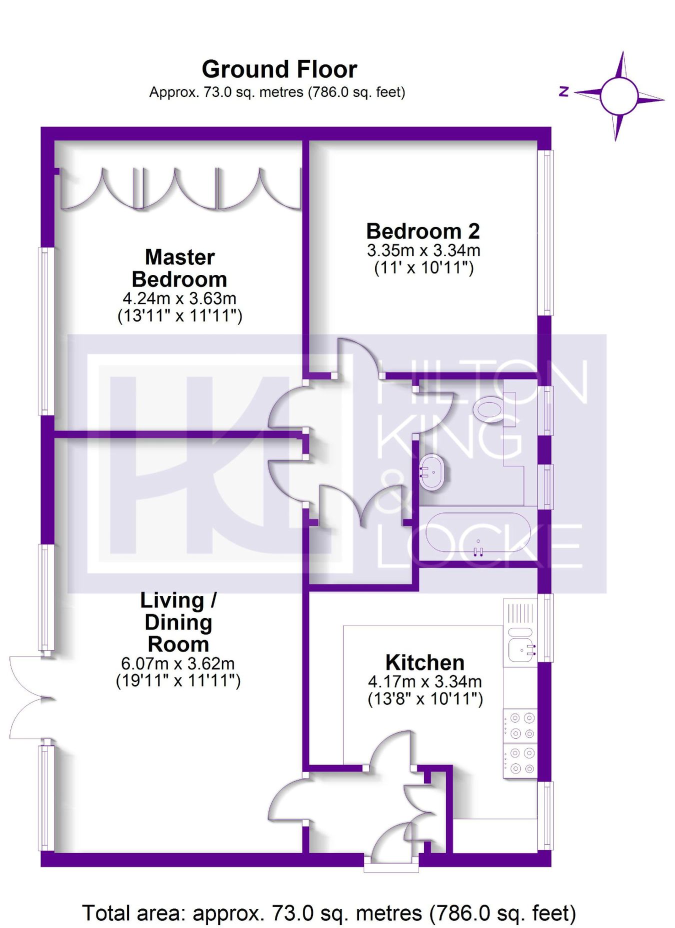 55, West End Court, Stoke Poges floorplan