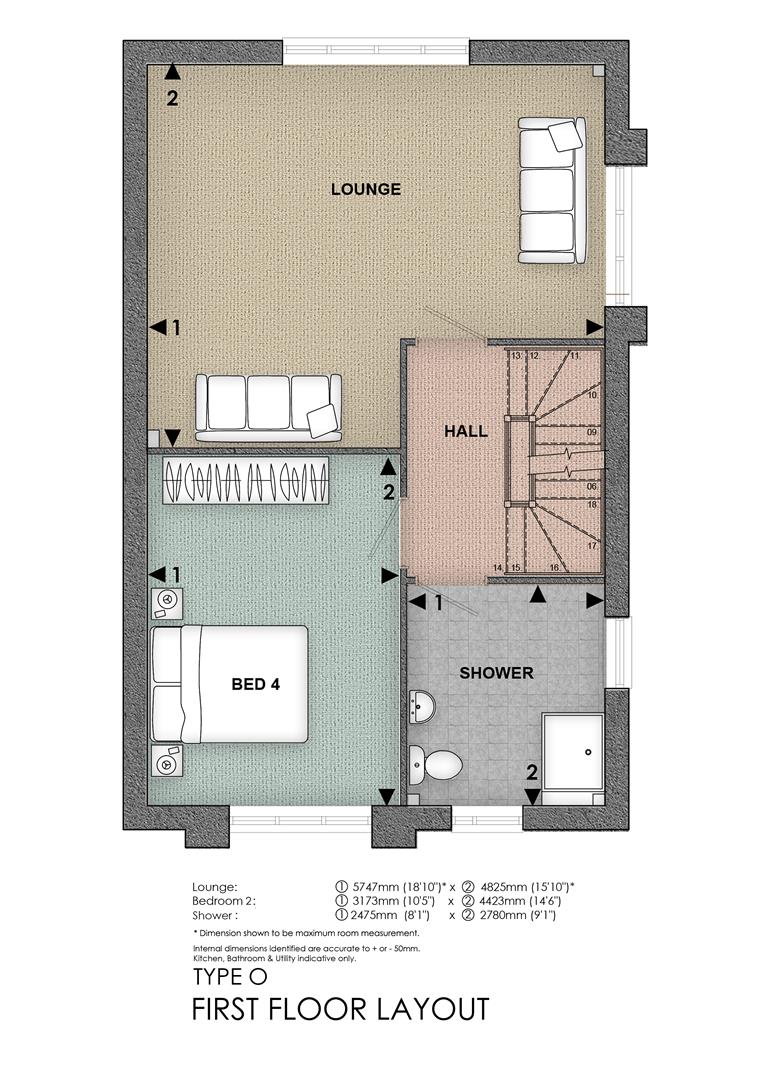 New home, 4 bed detached house for sale in Plot 1 'millthorpe