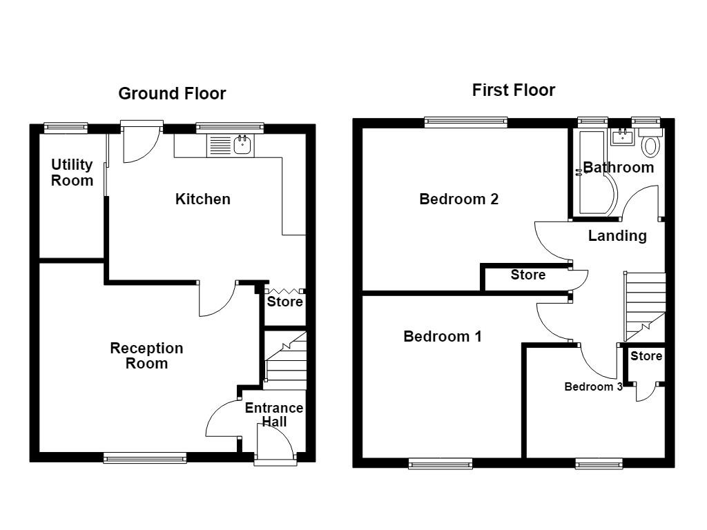 49, Linksway, Manchester floorplan