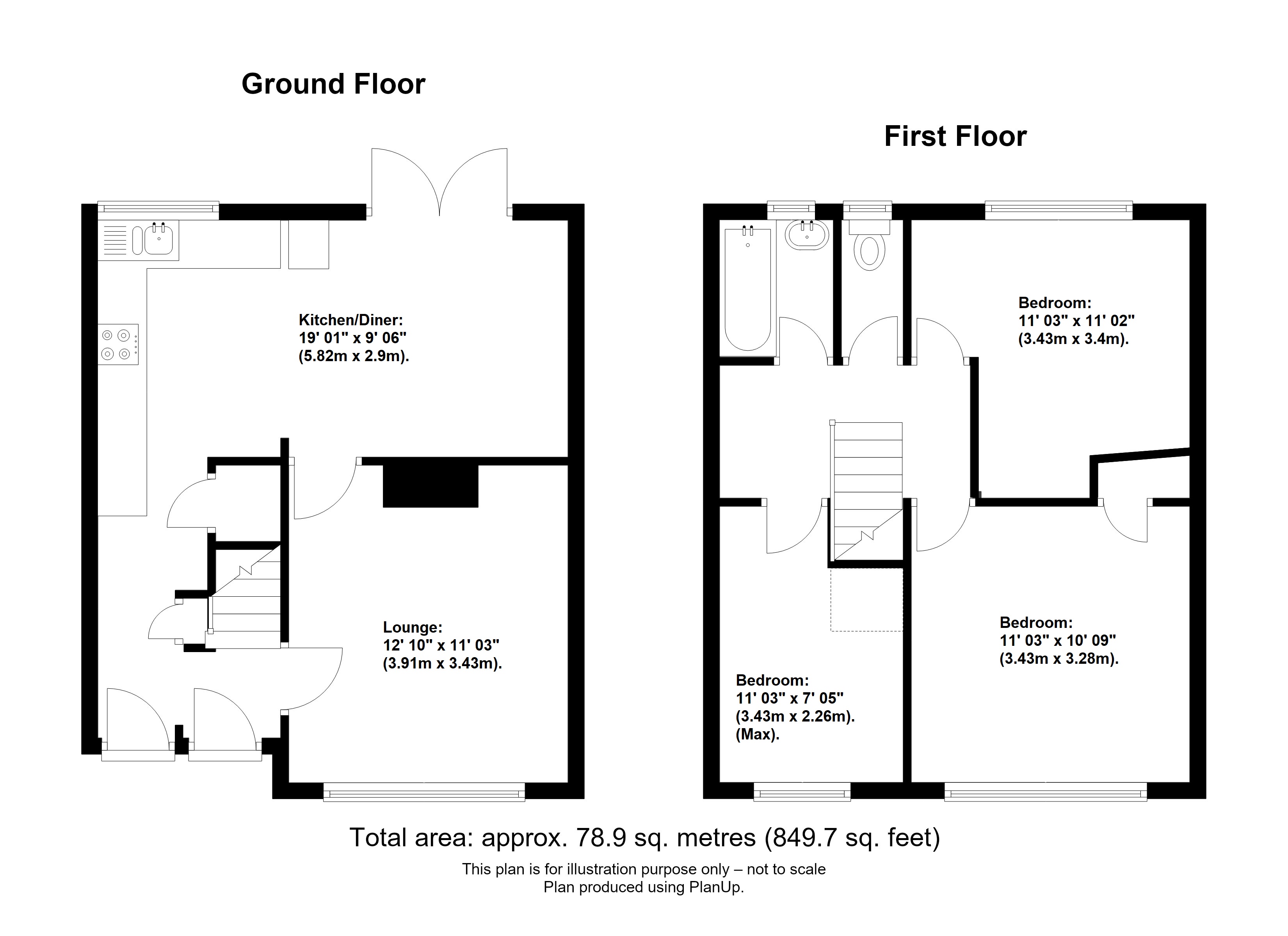 Barnfield Road, Orpington floorplan