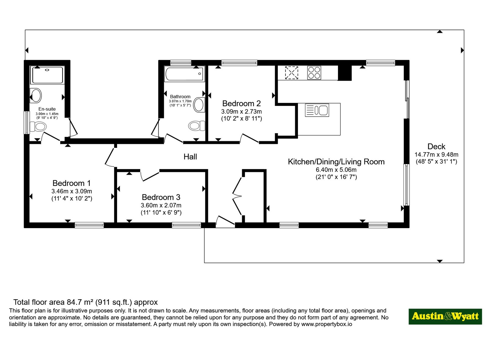 The Retreat,, (Lakeside Retreat 11), New Road floorplan