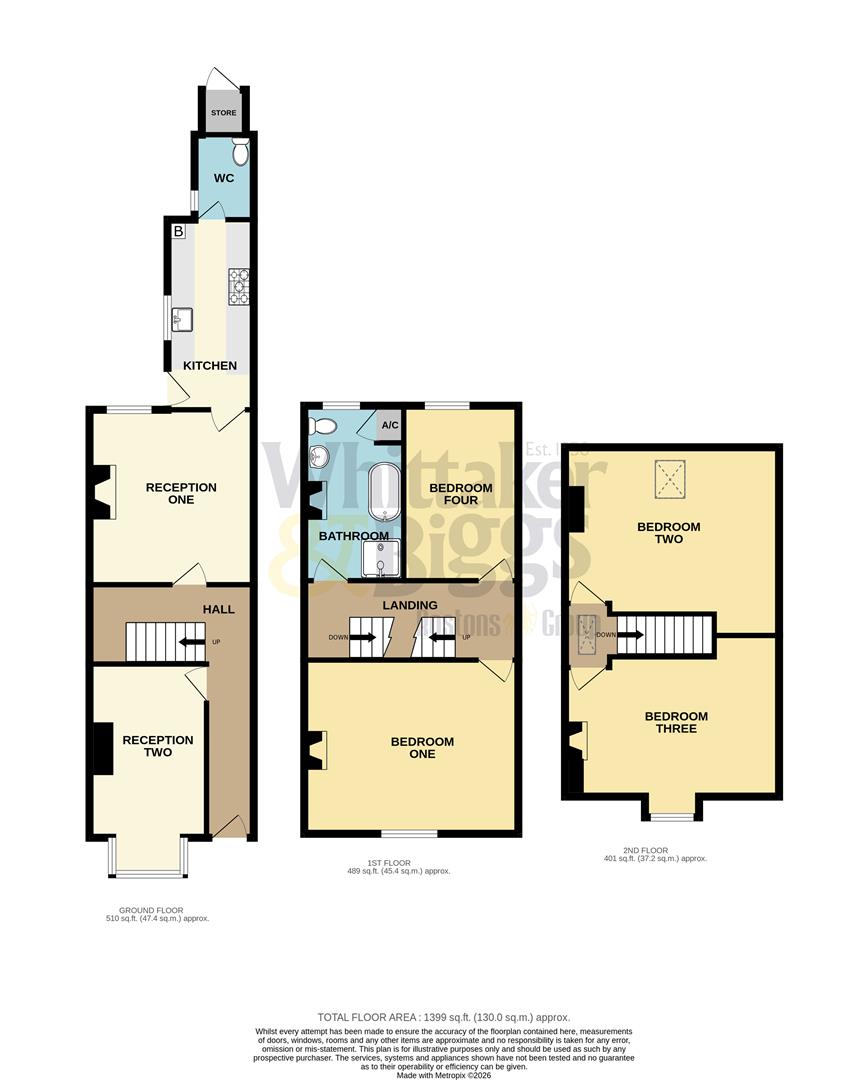 Park Vale, Leek floorplan