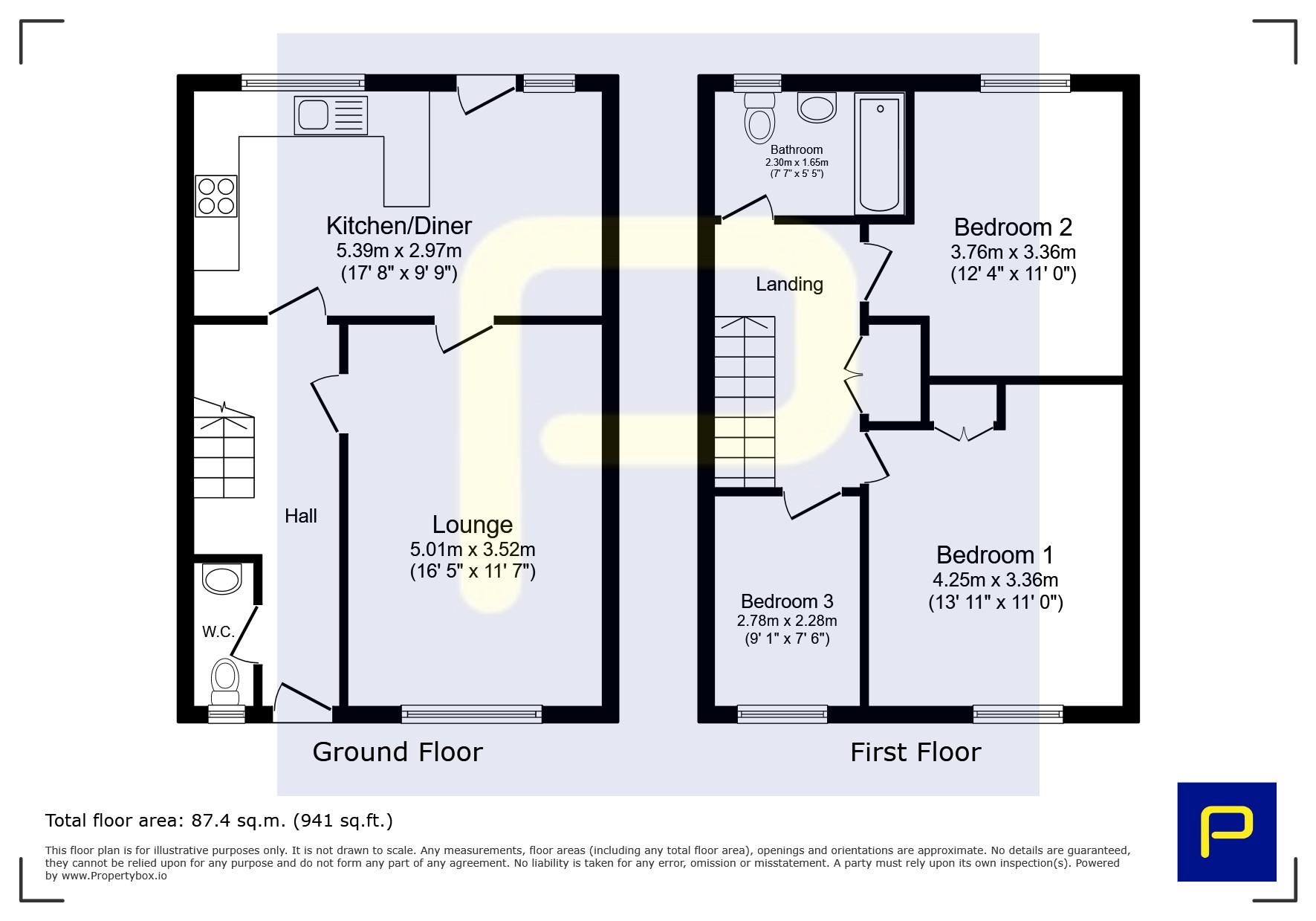 4, Epinay Walk, Jarrow floorplan