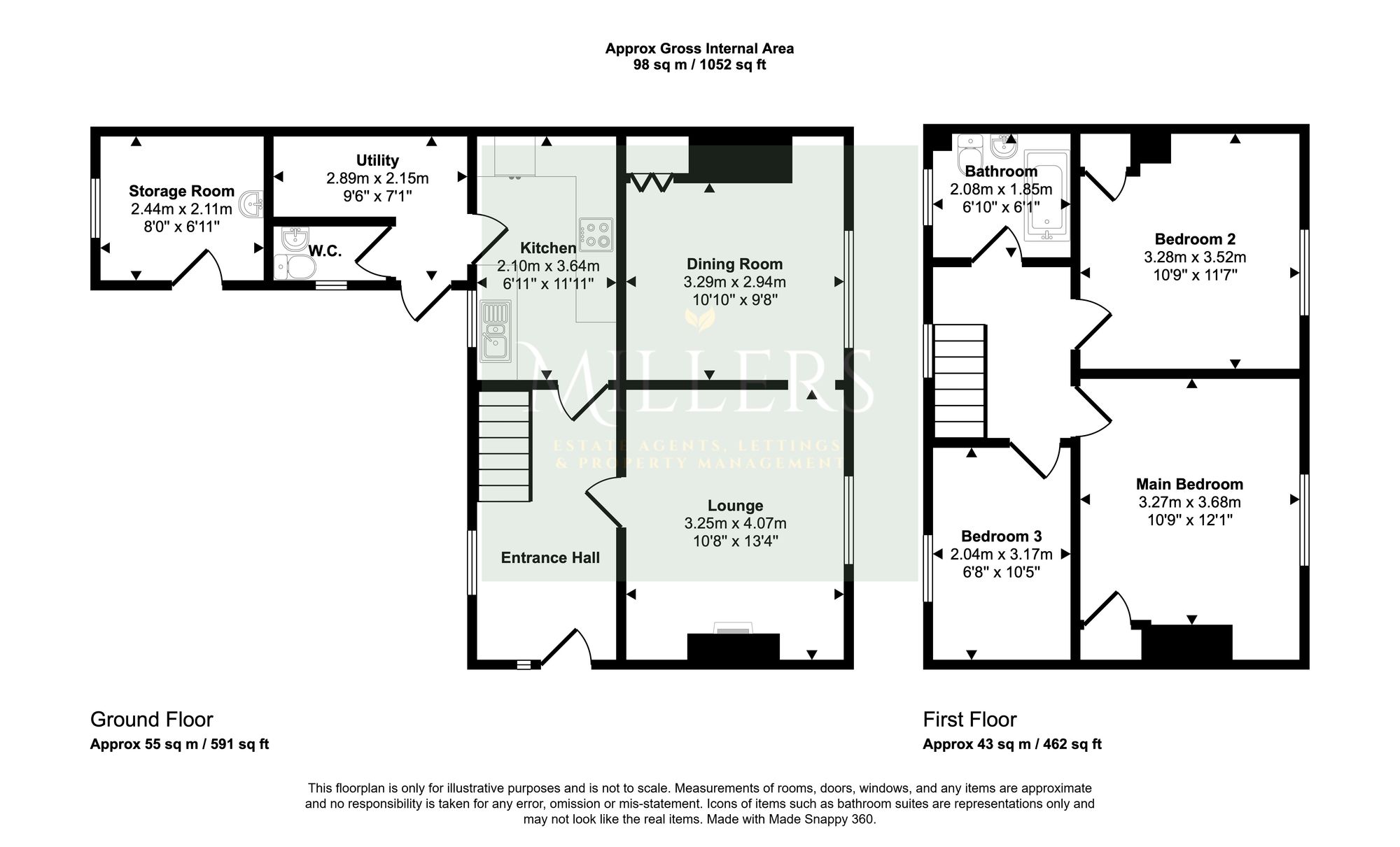 72 High Street, Norwich floorplan
