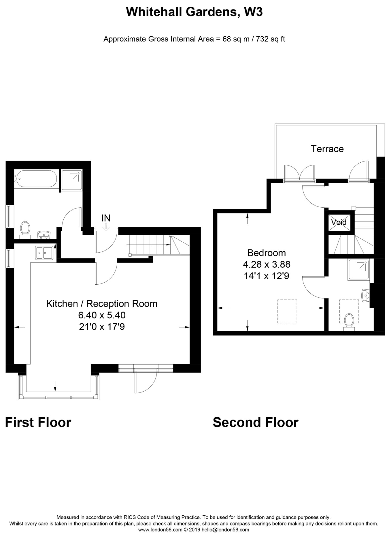 1 Bedrooms Flat for sale in 1 Whitehall Gardens, Acton, Acton W3