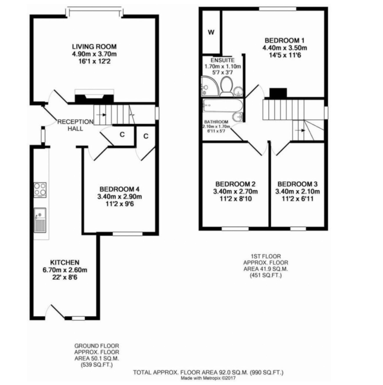 45, The Green, Bathgate floorplan