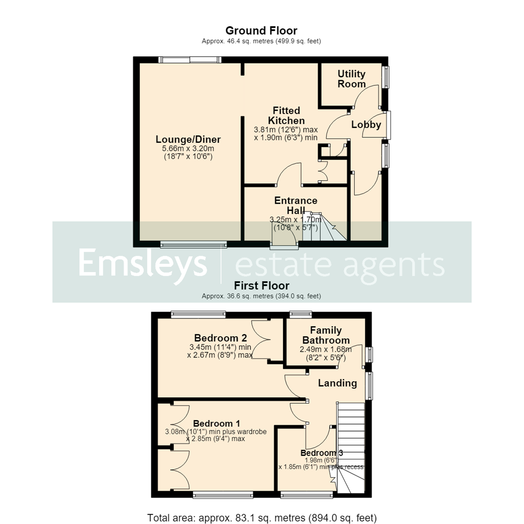 12, North Parkway, Leeds floorplan