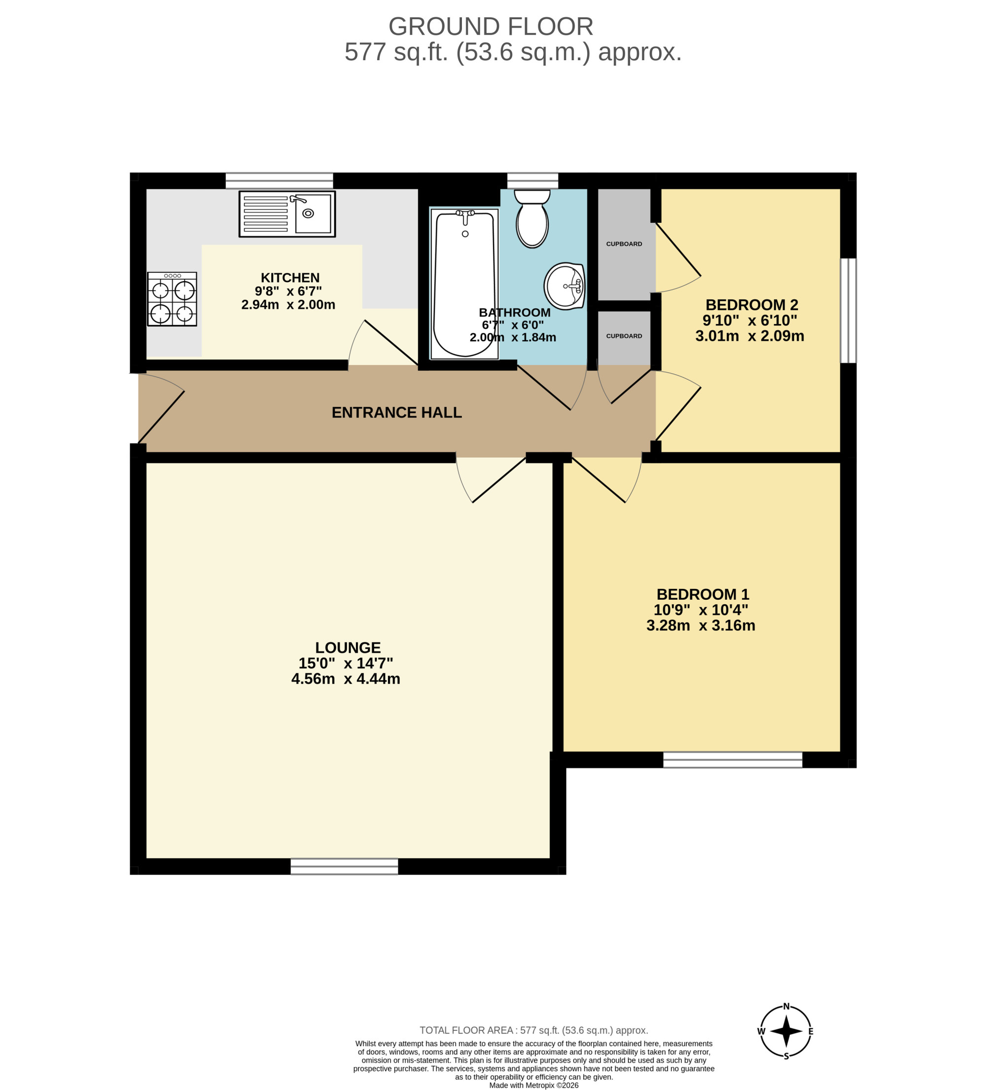 39, Town Lands Close, Barnsley floorplan