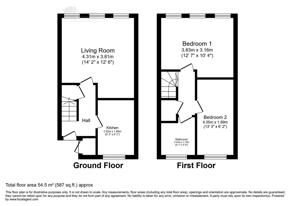 28, Etruria Gardens, Derby floorplan