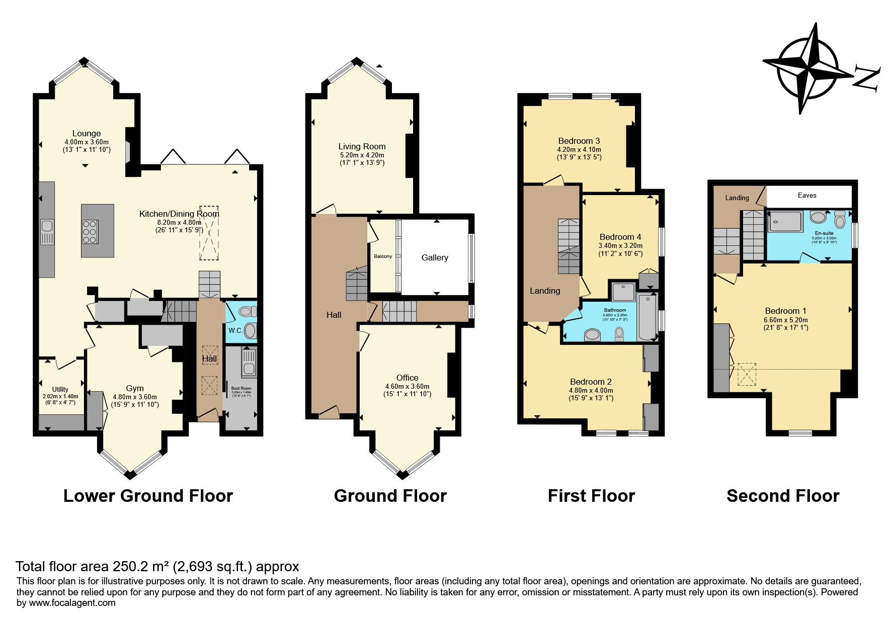 16, Rookfield Avenue, Sale floorplan