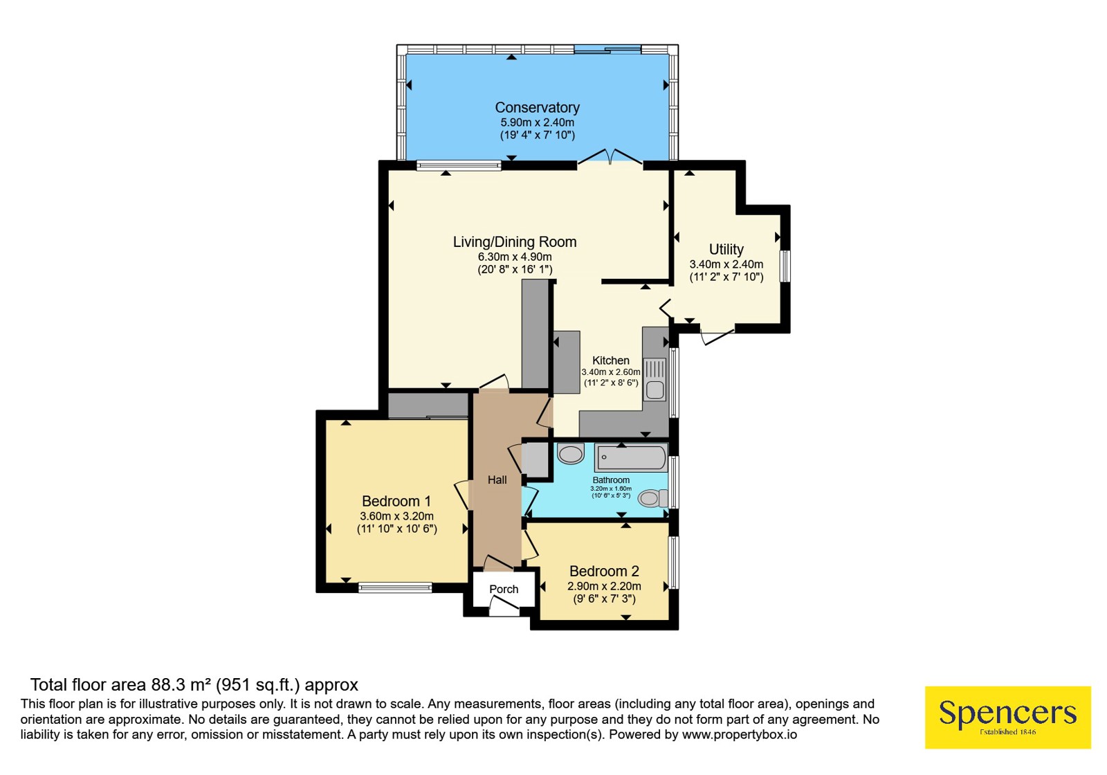 8, Keswick Close, Leicester floorplan