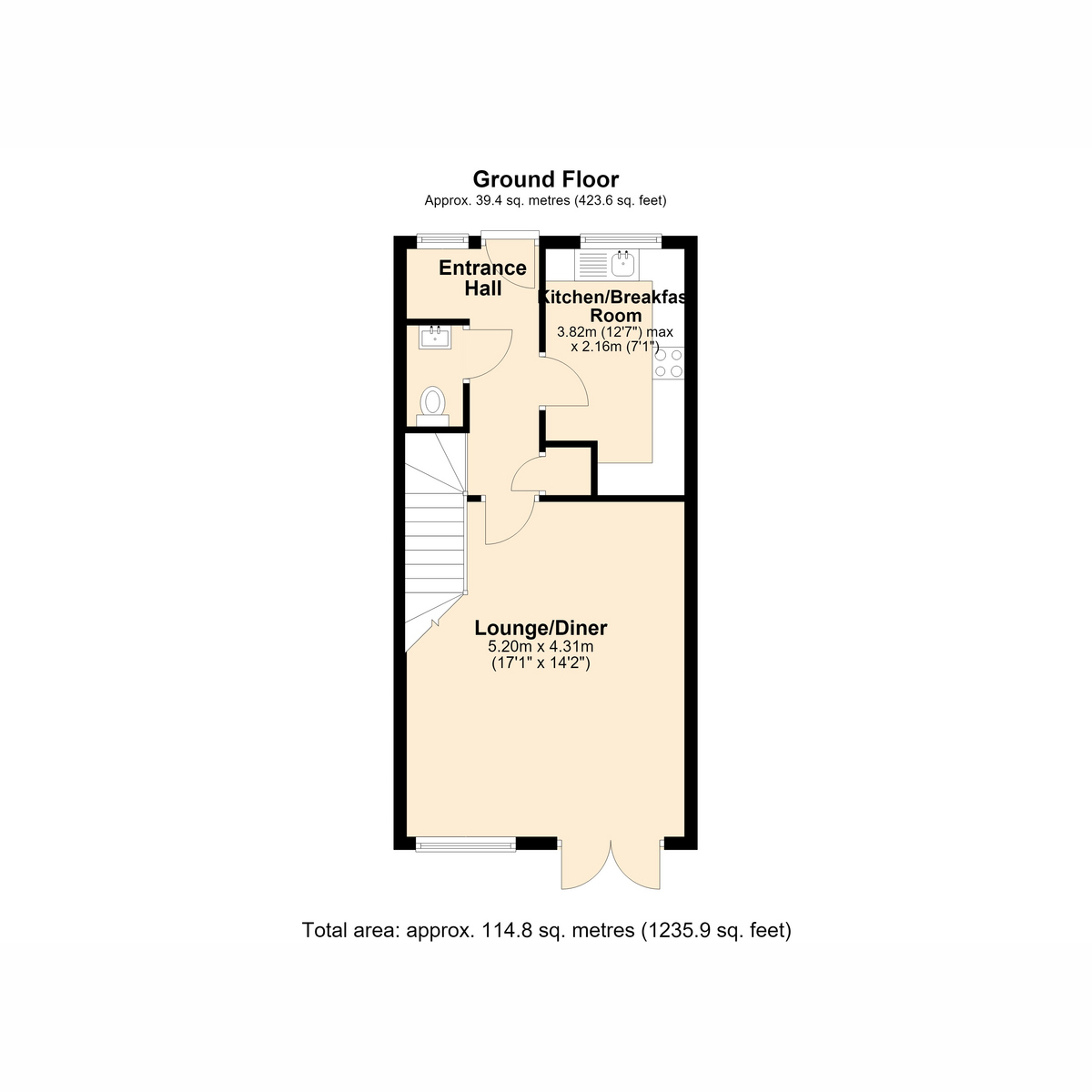 30, Market Road, Plymouth floorplan