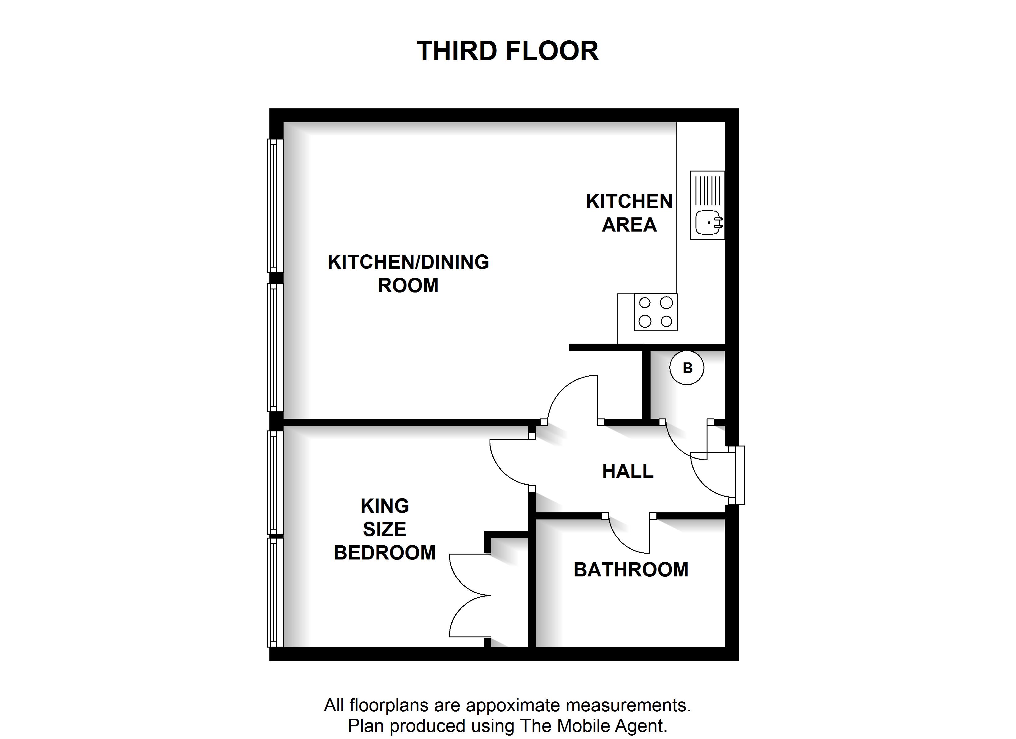 1 Bedrooms Flat to rent in The Rope Walk, Canterbury CT1