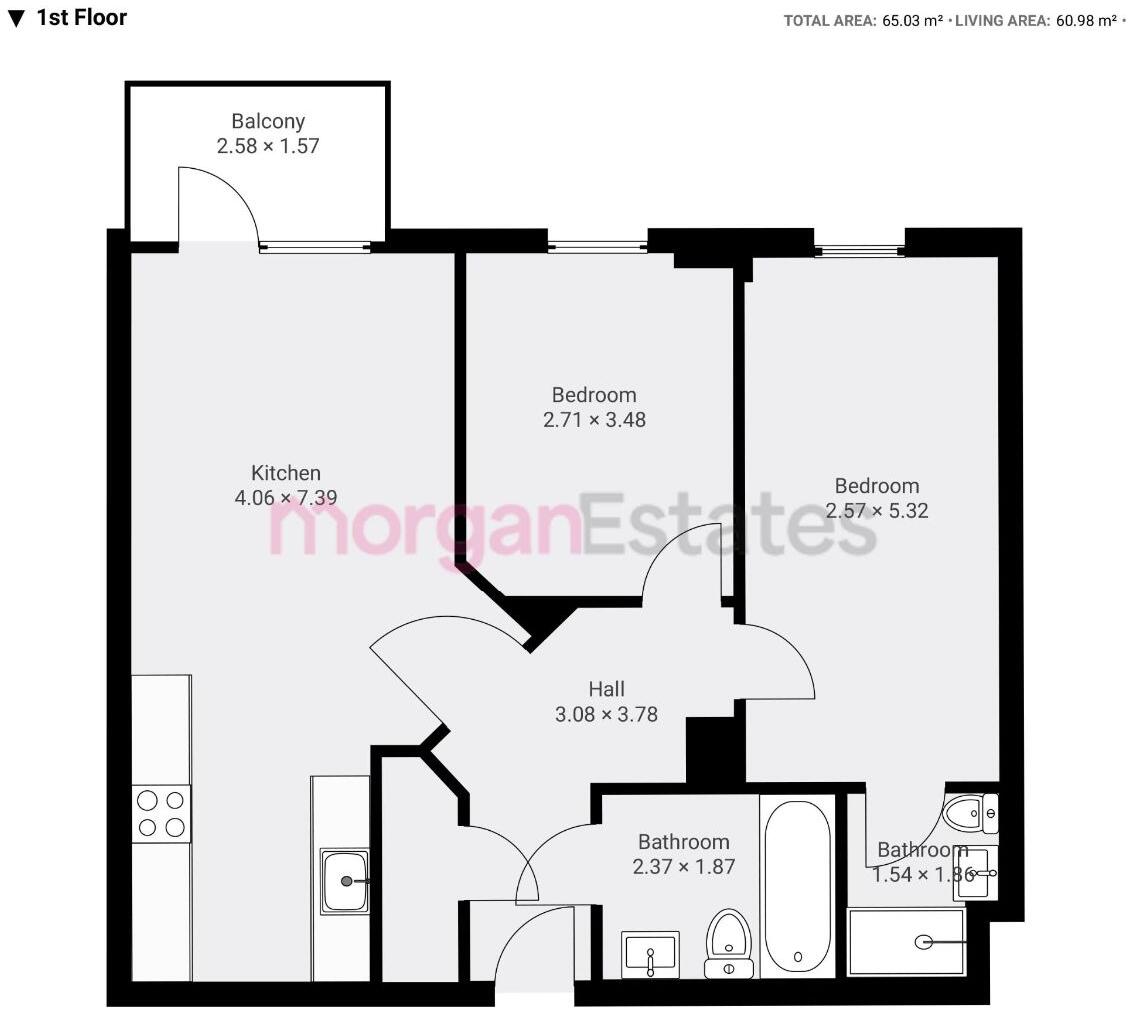 Chadwick Street, Leeds floorplan