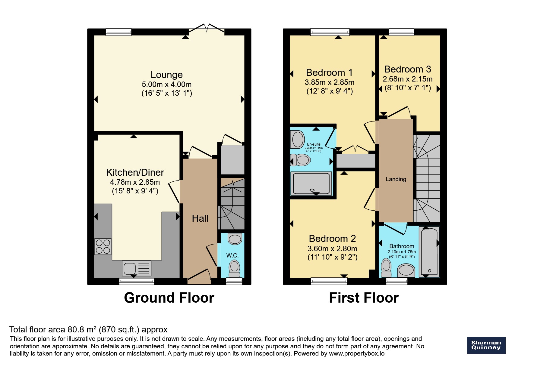 35, Brewton Drive, Peterborough floorplan