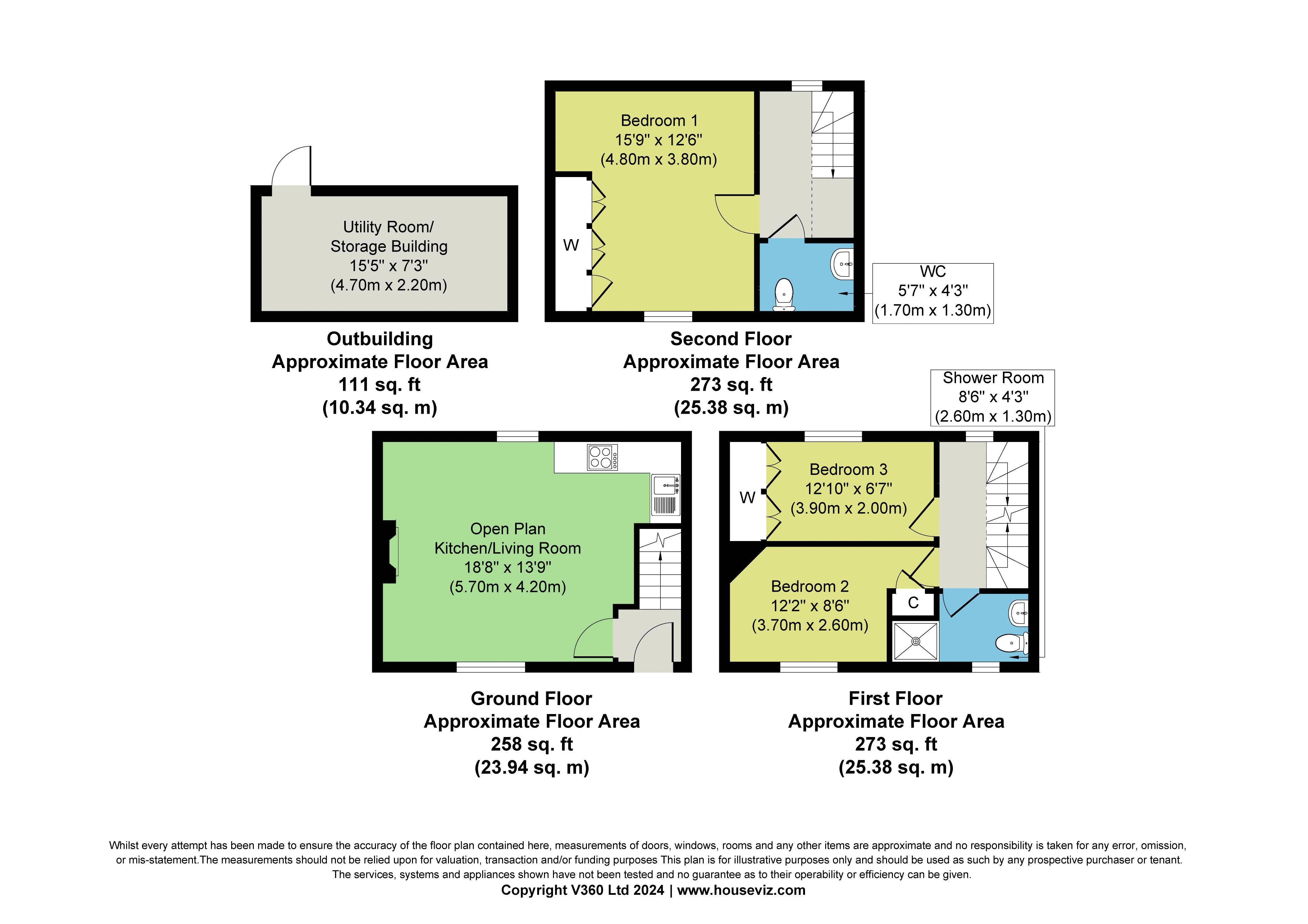7 Clothes Prop Alley, Bridge Street, York floorplan