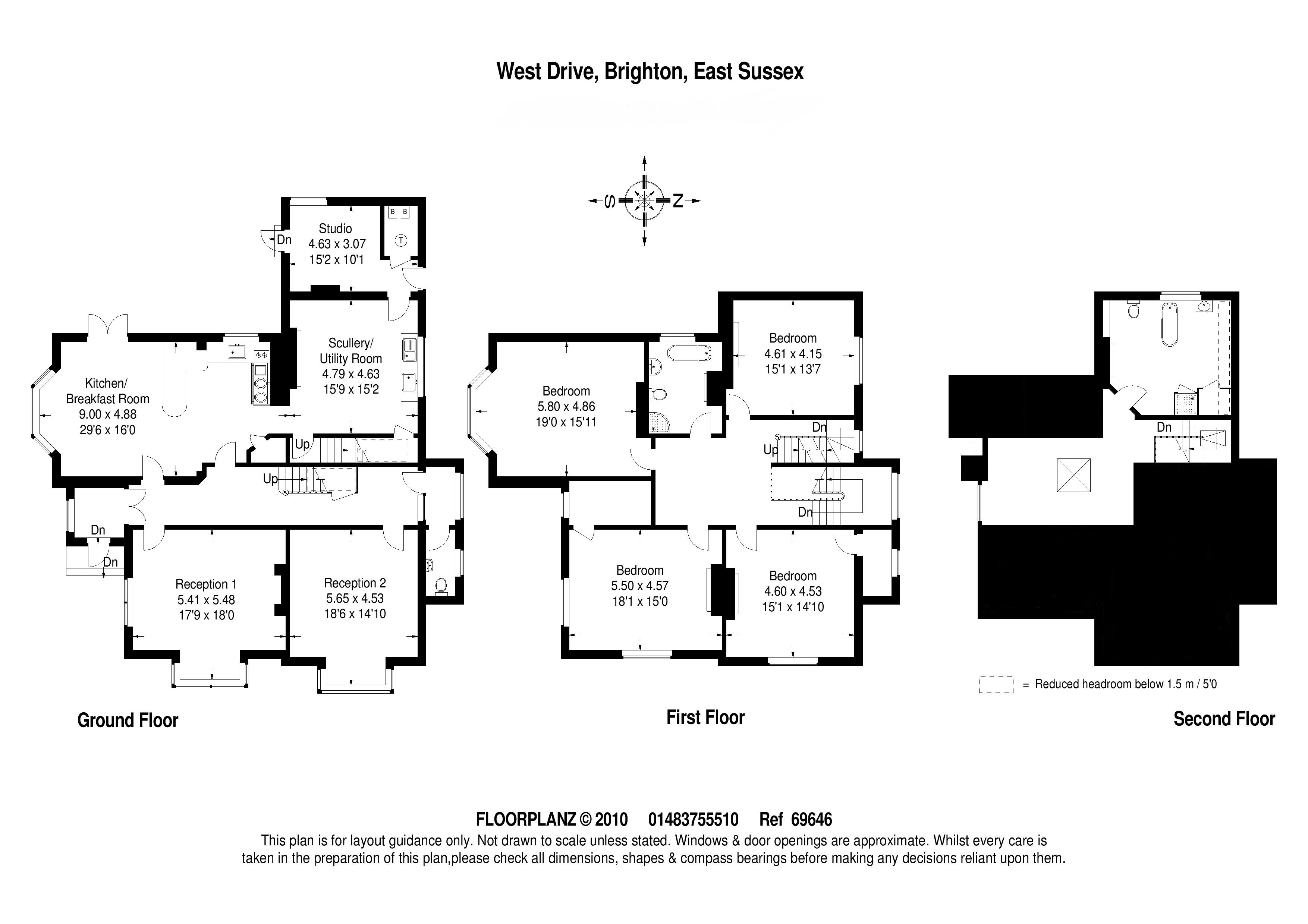 18, West Drive, Brighton floorplan