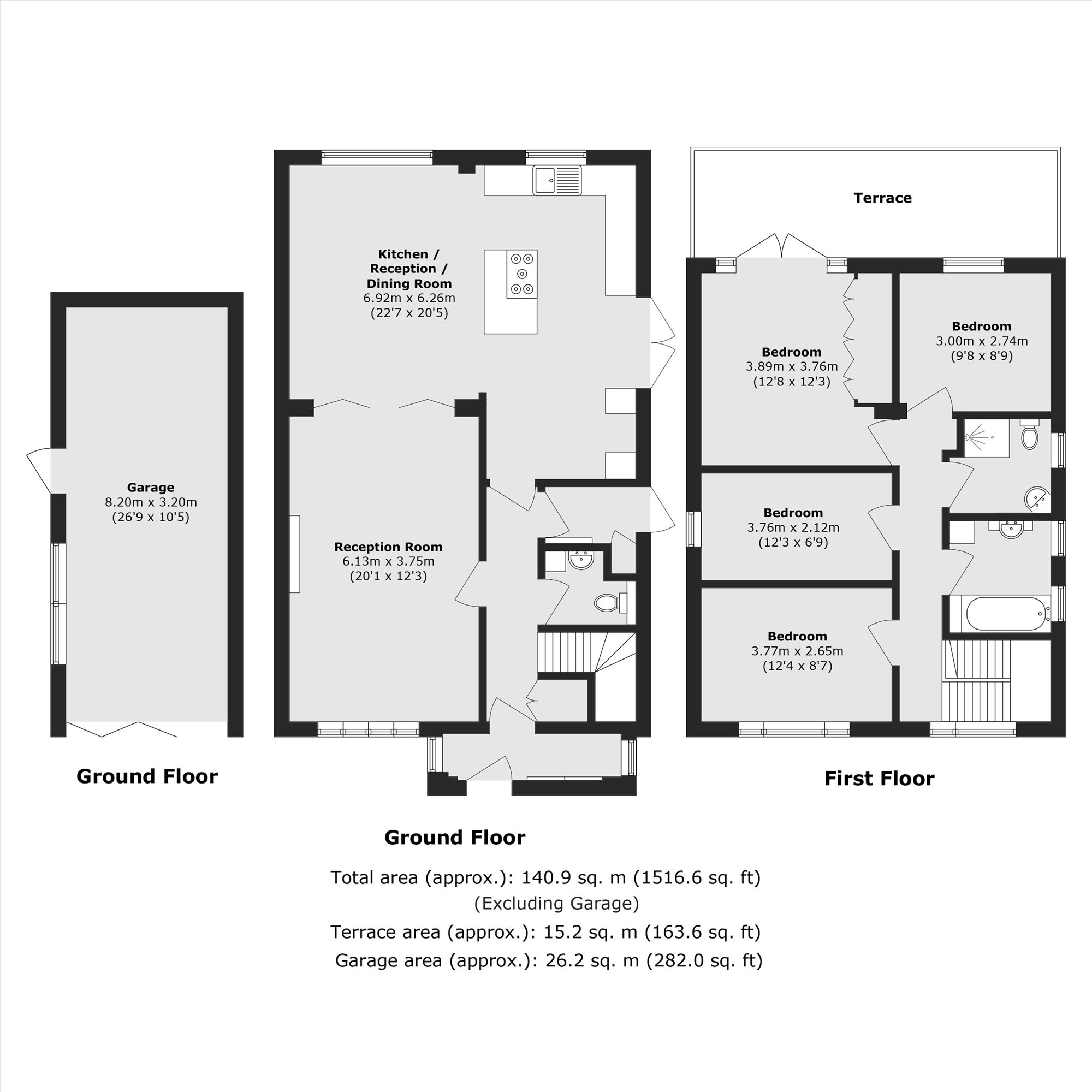 38, Minsterley Avenue, Shepperton floorplan