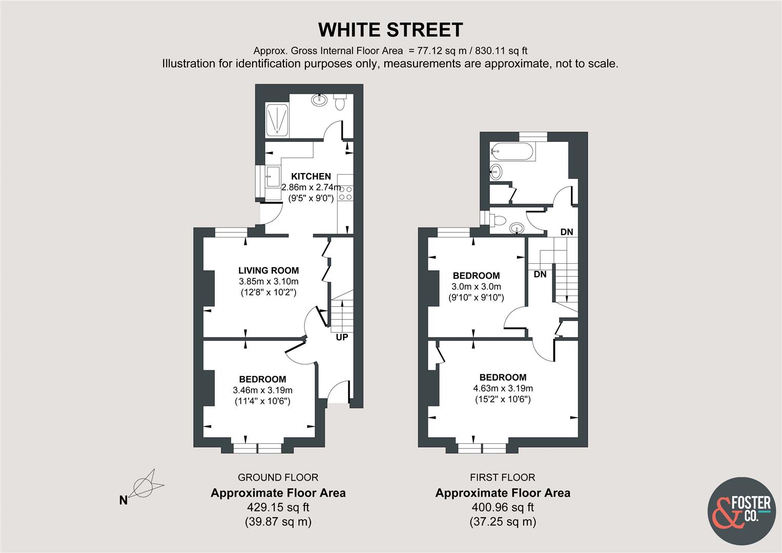 28, White Street, Brighton floorplan