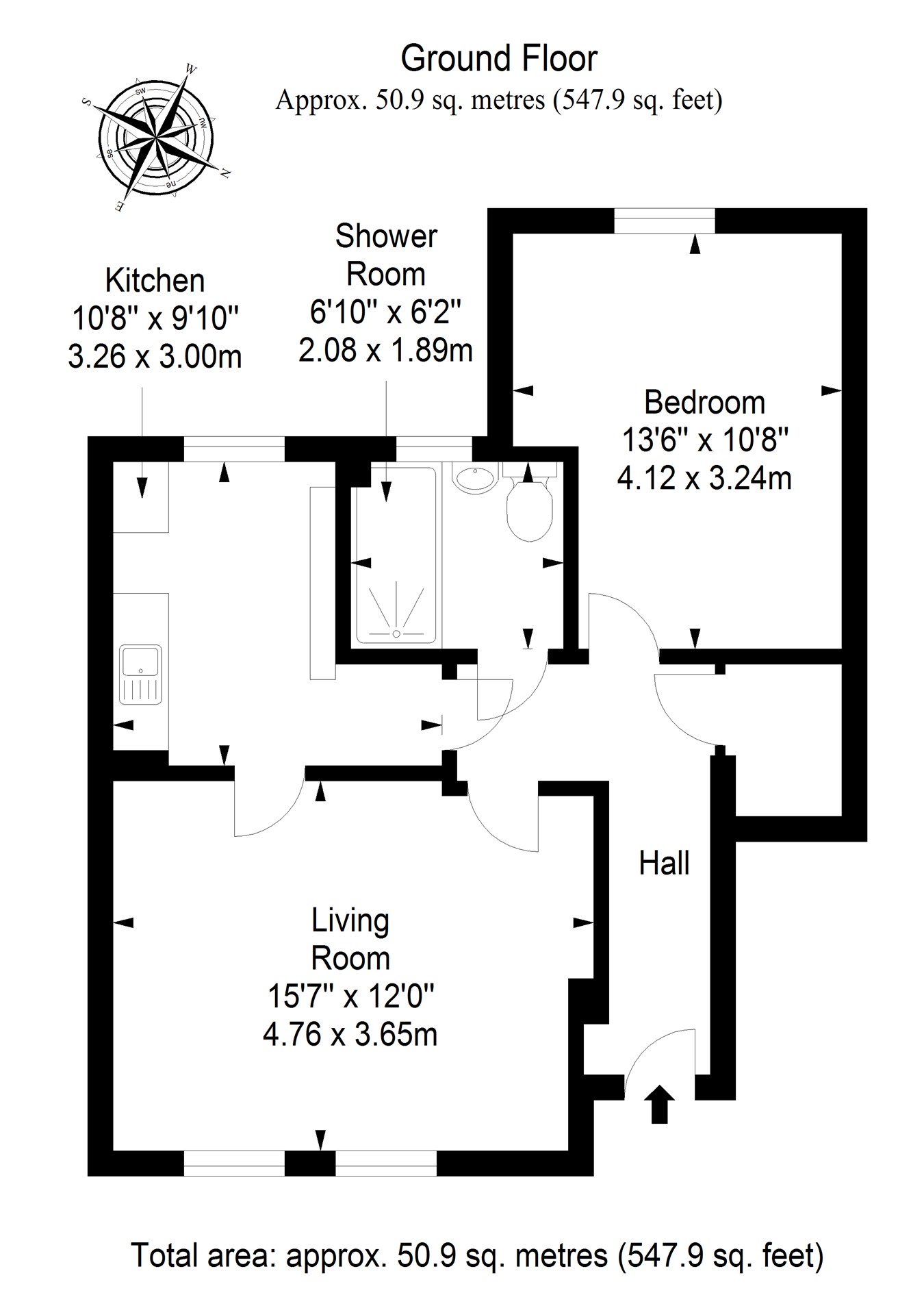 Rose Park, Peebles EH45, 1 bedroom flat for sale 64781164 PrimeLocation