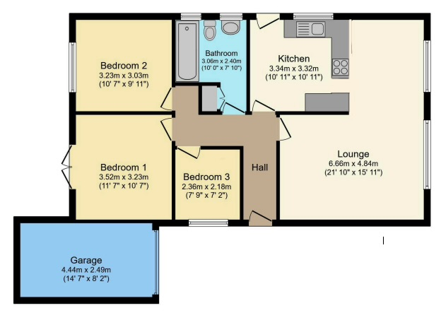 Eltham, Ferry Road, Southrey, Lincoln floorplan