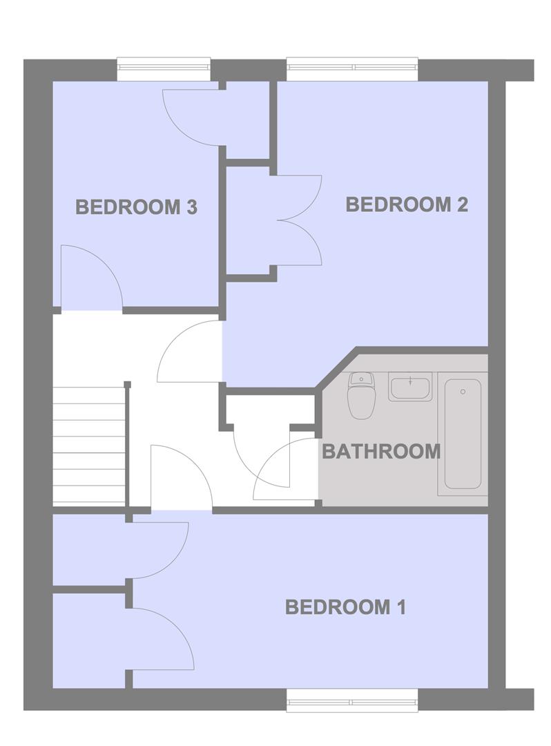 Anagach, Plots 58 & 59, Dulicht Court, Grantown on Spey floorplan