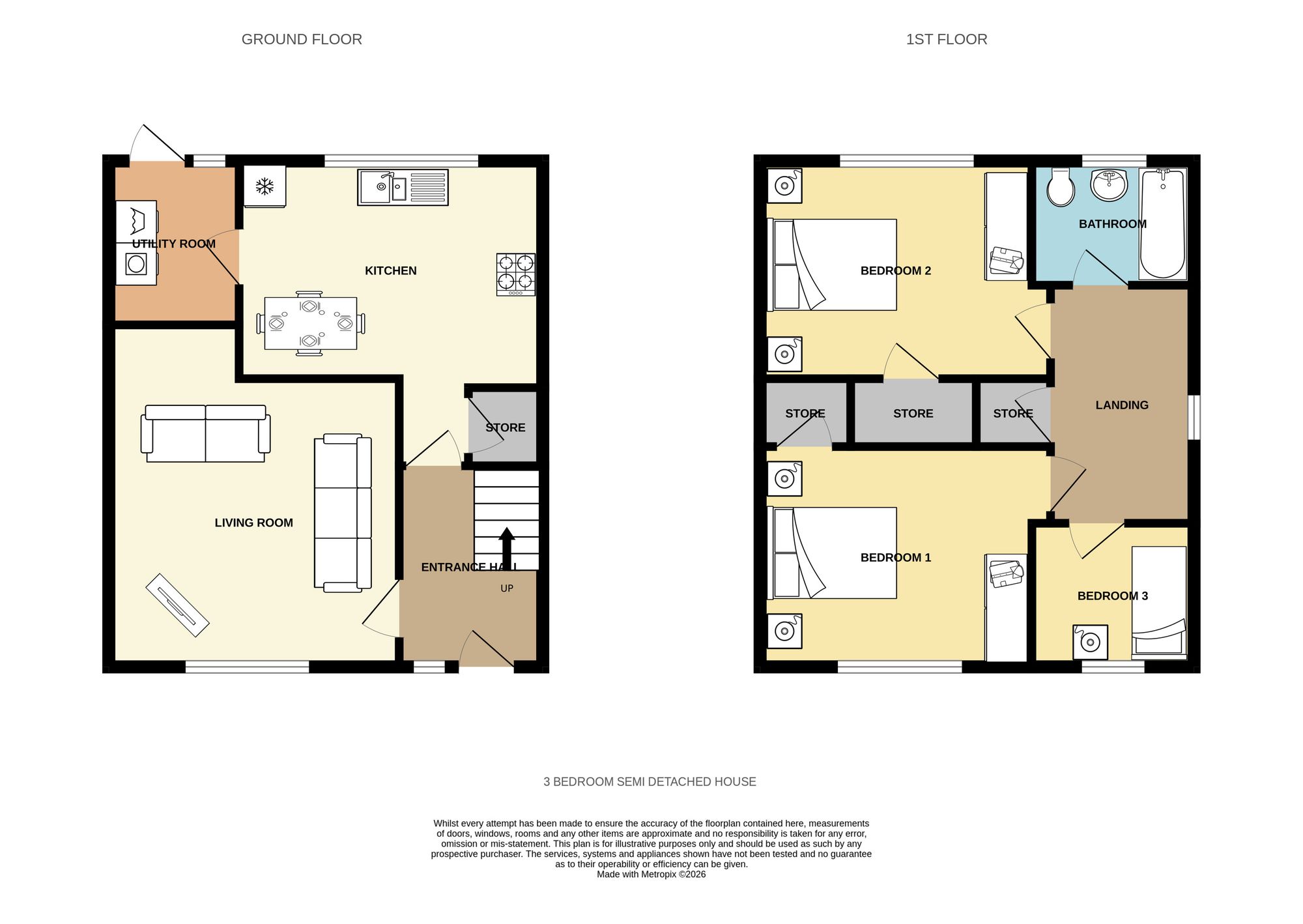 150 Keldregate, Huddersfield floorplan