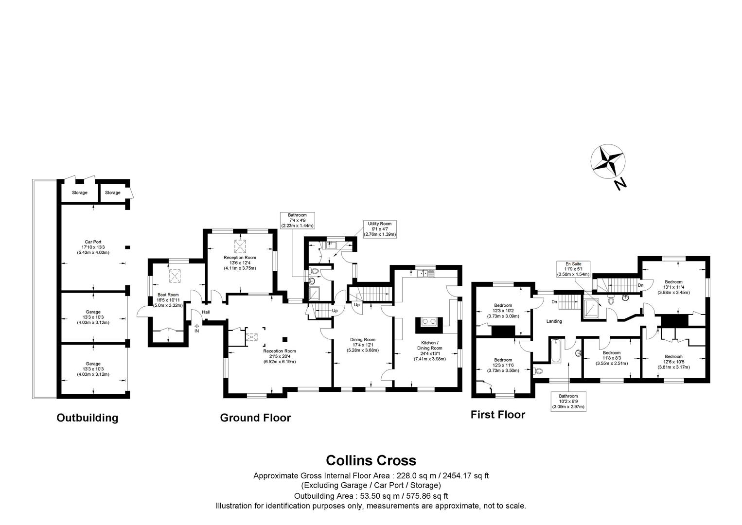 Collins Cross, Tindon End, Great Sampford floorplan