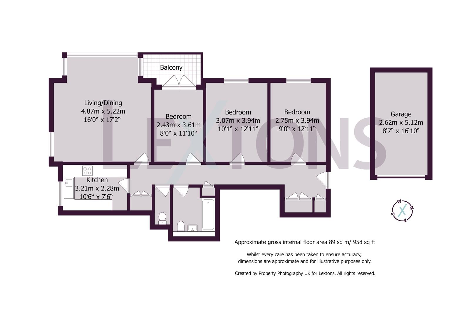 2 Bedrooms Flat for sale in York Avenue, Hove BN3