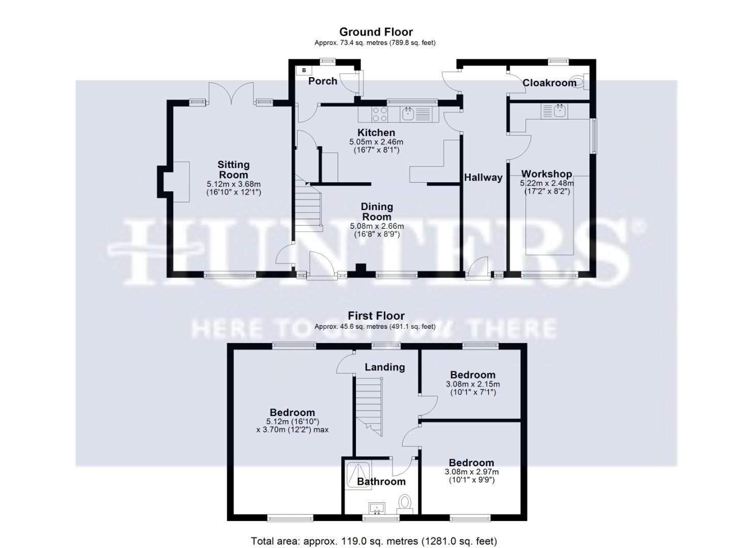 17, Orchard Walk, Wotton-Under-Edge floorplan