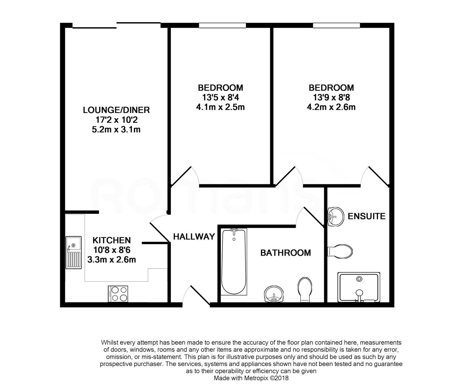 2 Bedrooms Flat for sale in Brand House, Coombe Way, Farnborough GU14