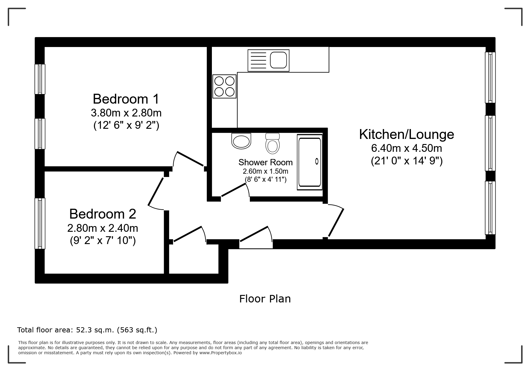 Fellside Road, Newcastle upon Tyne floorplan
