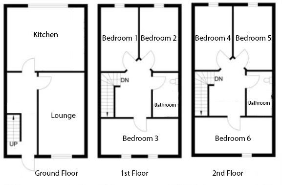 44a Peveril Street, 44a Peveril Street, Nottingham, NG7 4AH, Nottingham floorplan