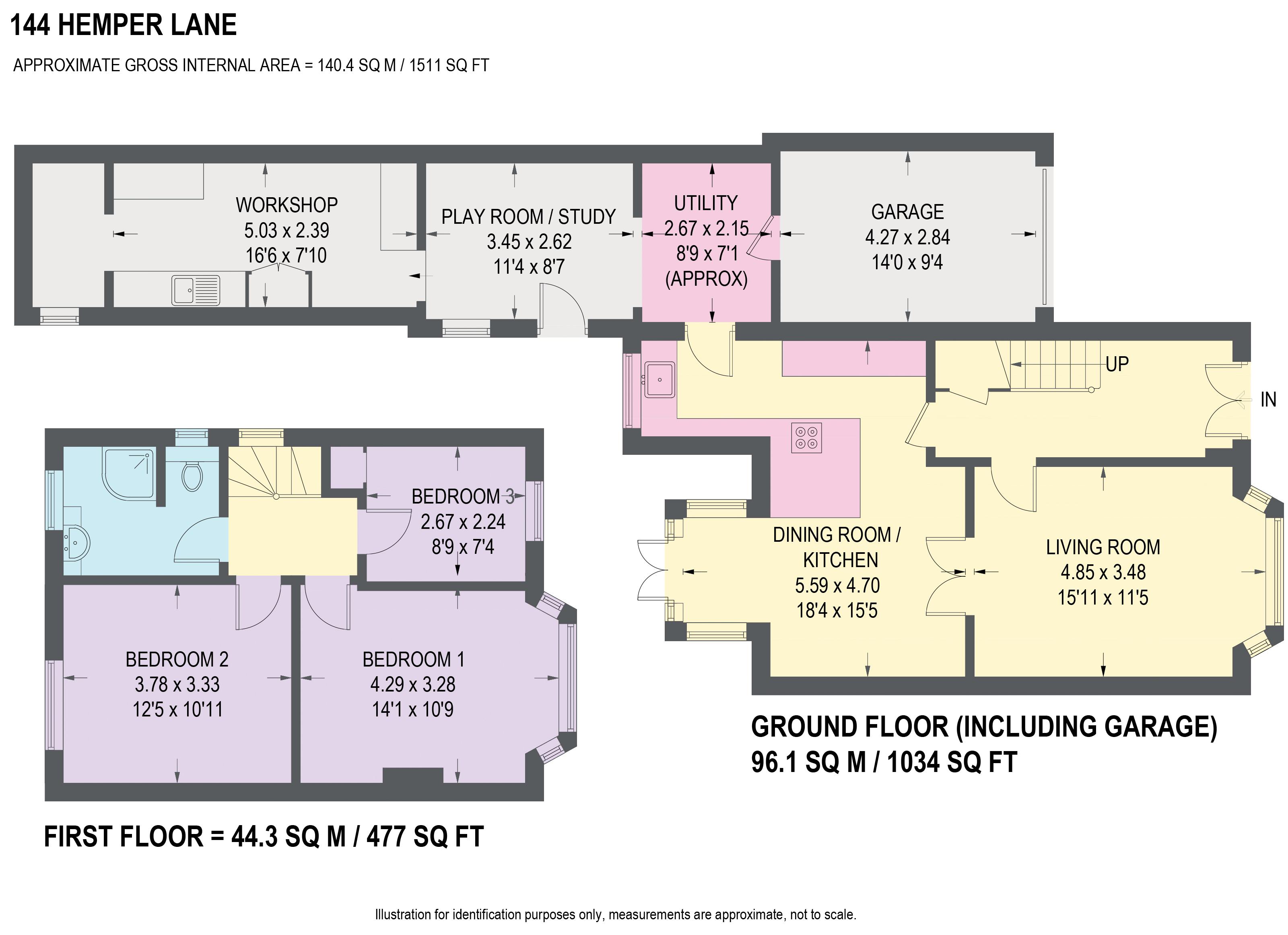 3 Bedrooms Detached house for sale in Hemper Lane, Greenhill, Sheffield S8