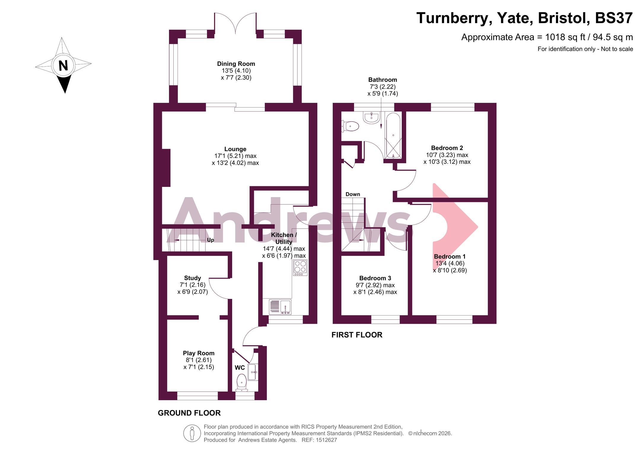 15, Turnberry, Bristol floorplan