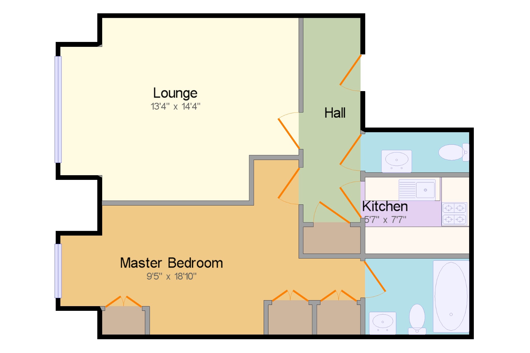 1 Bedrooms Flat for sale in Shippam Street, Chichester, West Sussex PO19