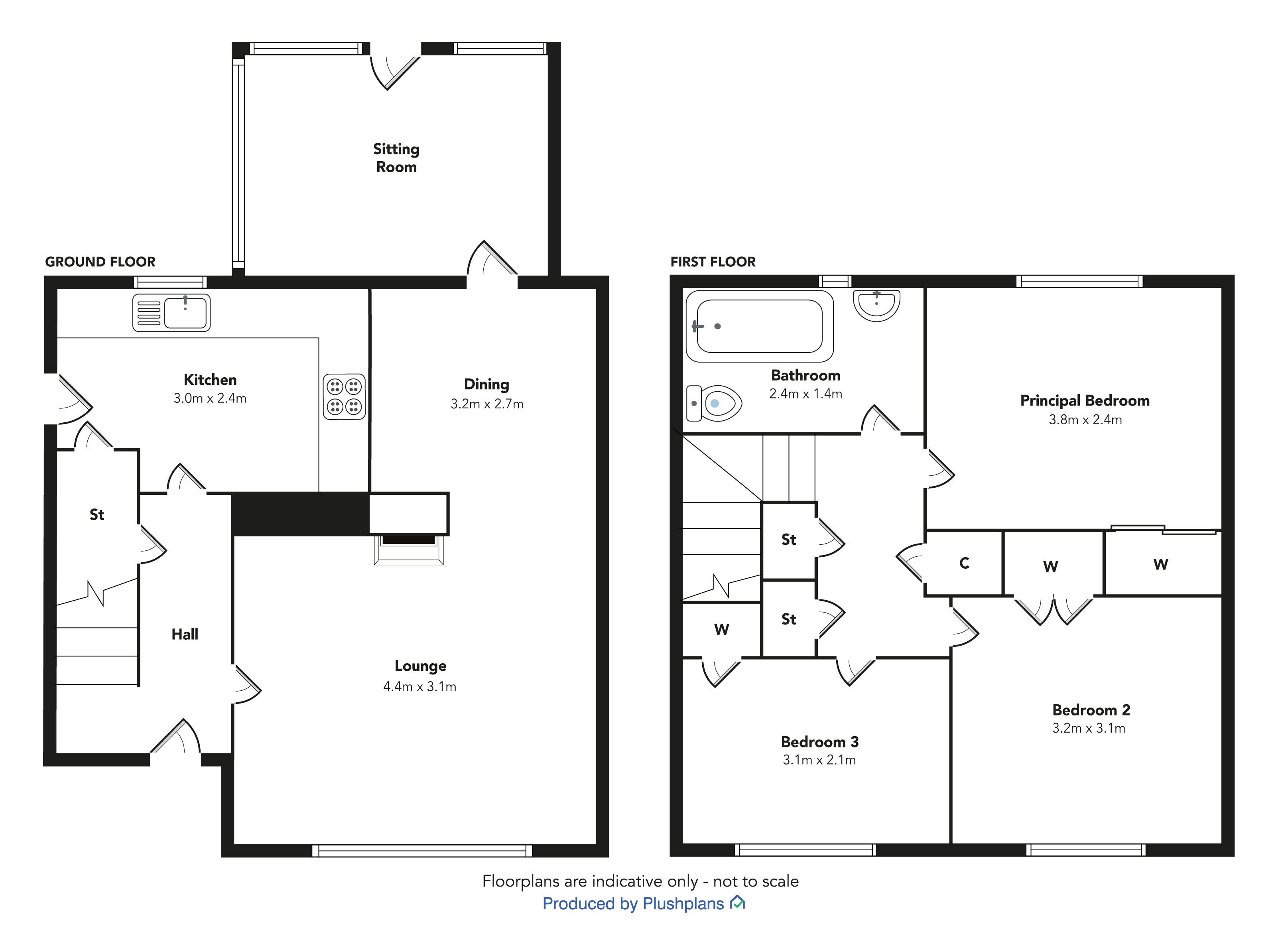 9, Fleming Road, Bishopton floorplan