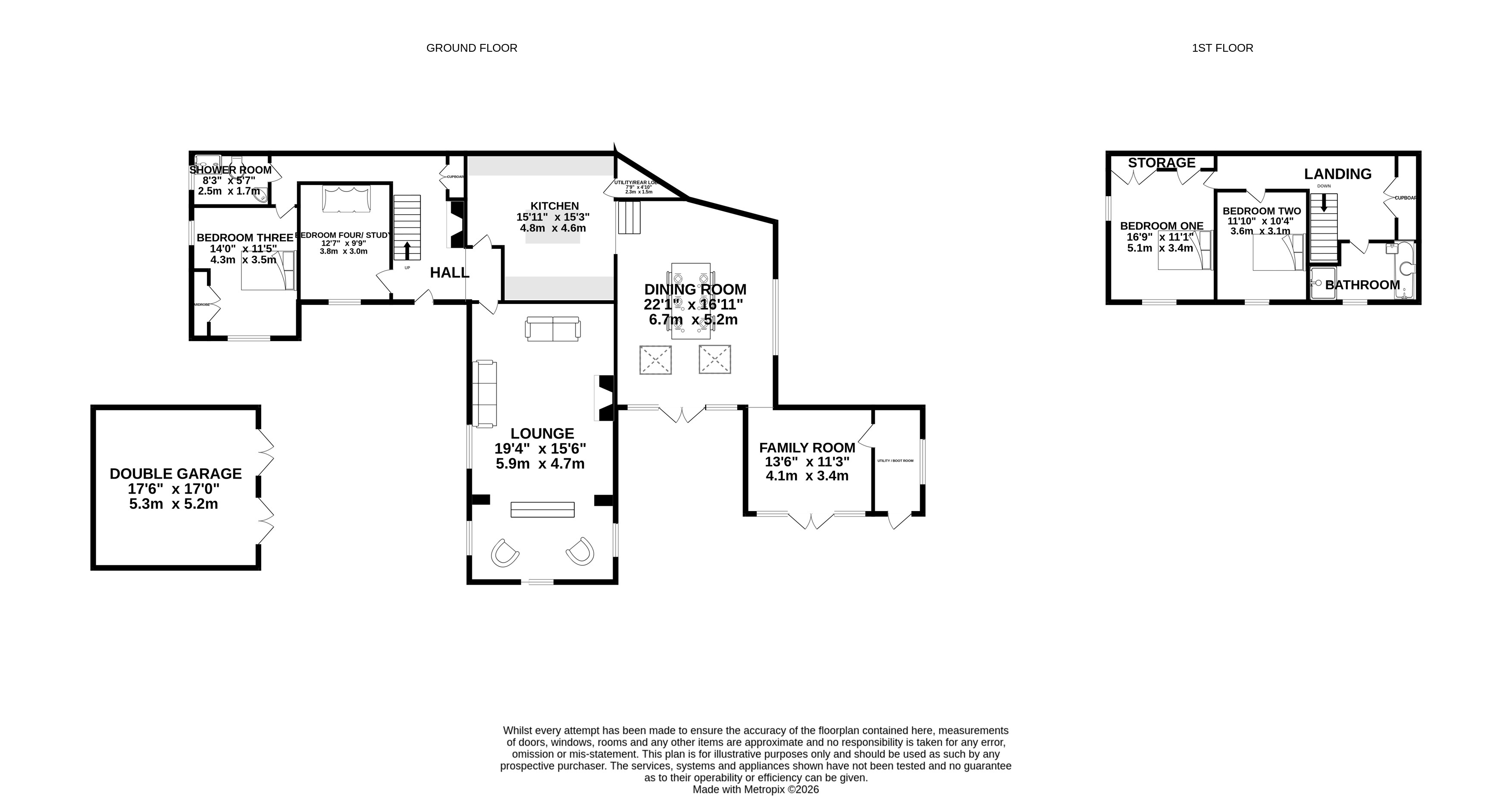 The Bothy, Worth floorplan