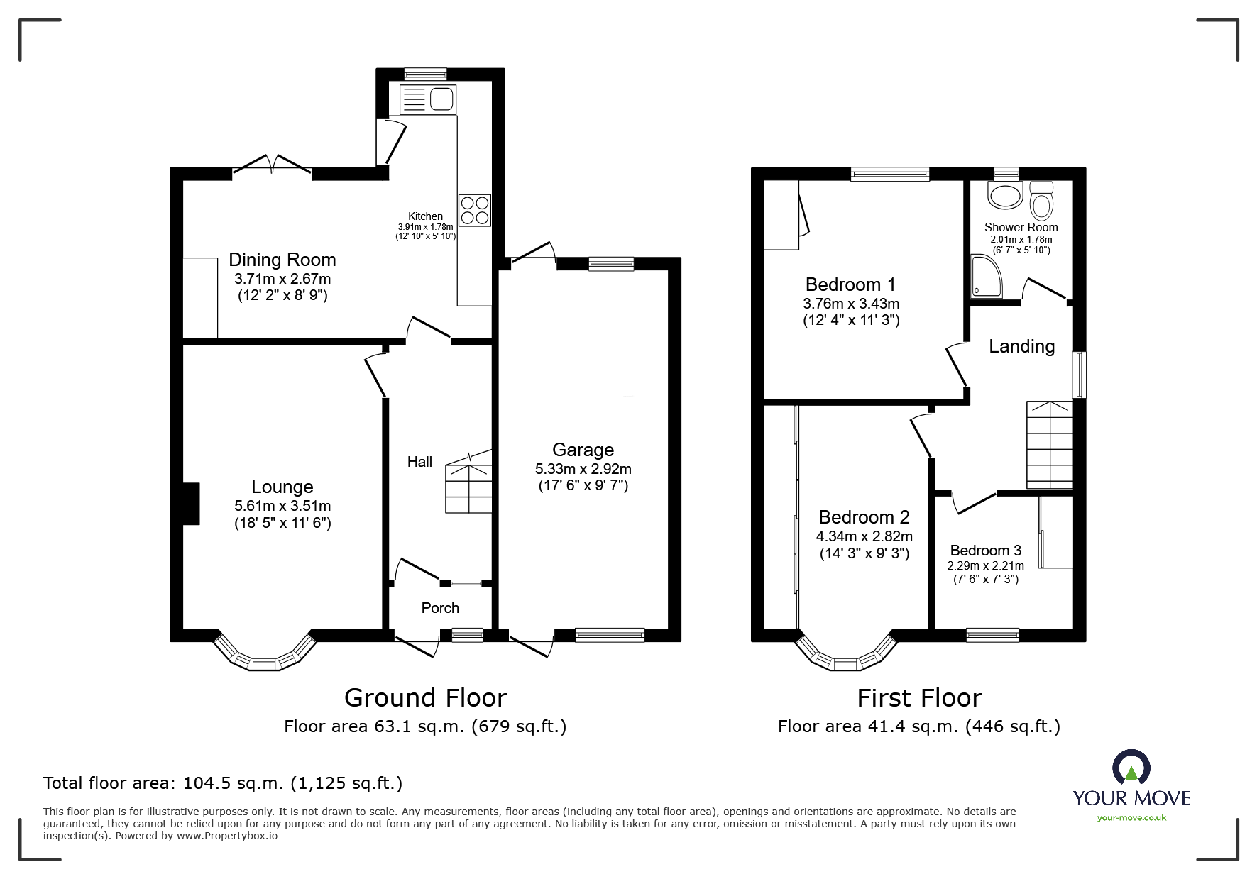 17, Admaston Road, Telford floorplan