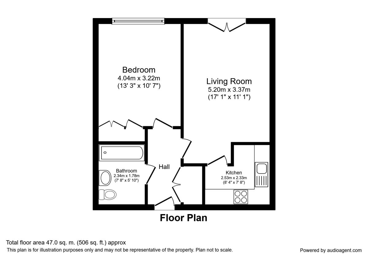 1 Bedrooms Flat to rent in Mill Green, Congleton CW12