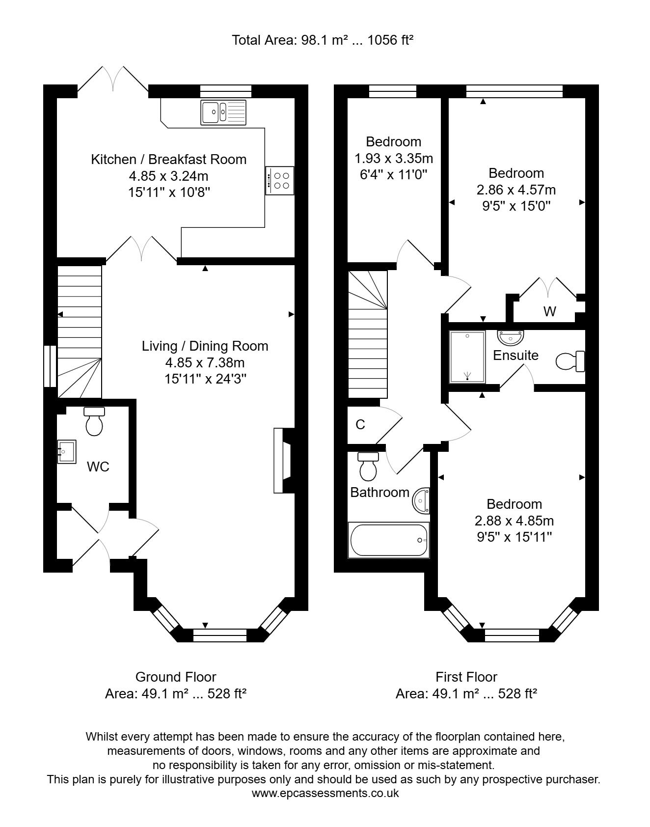 4, Southdown Road, Bath floorplan
