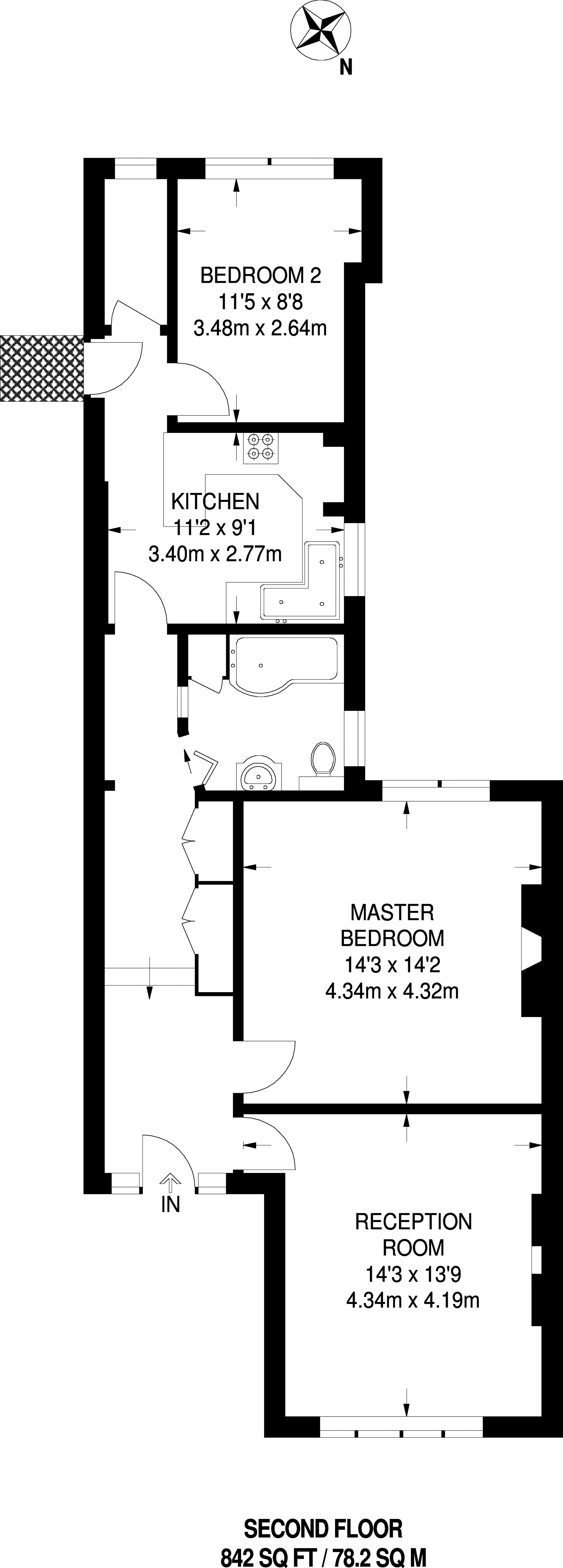 Randolph Avenue, Maida Vale floorplan