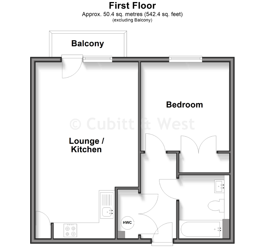3, Prospect House, Outwood Lane, Coulsdon floorplan