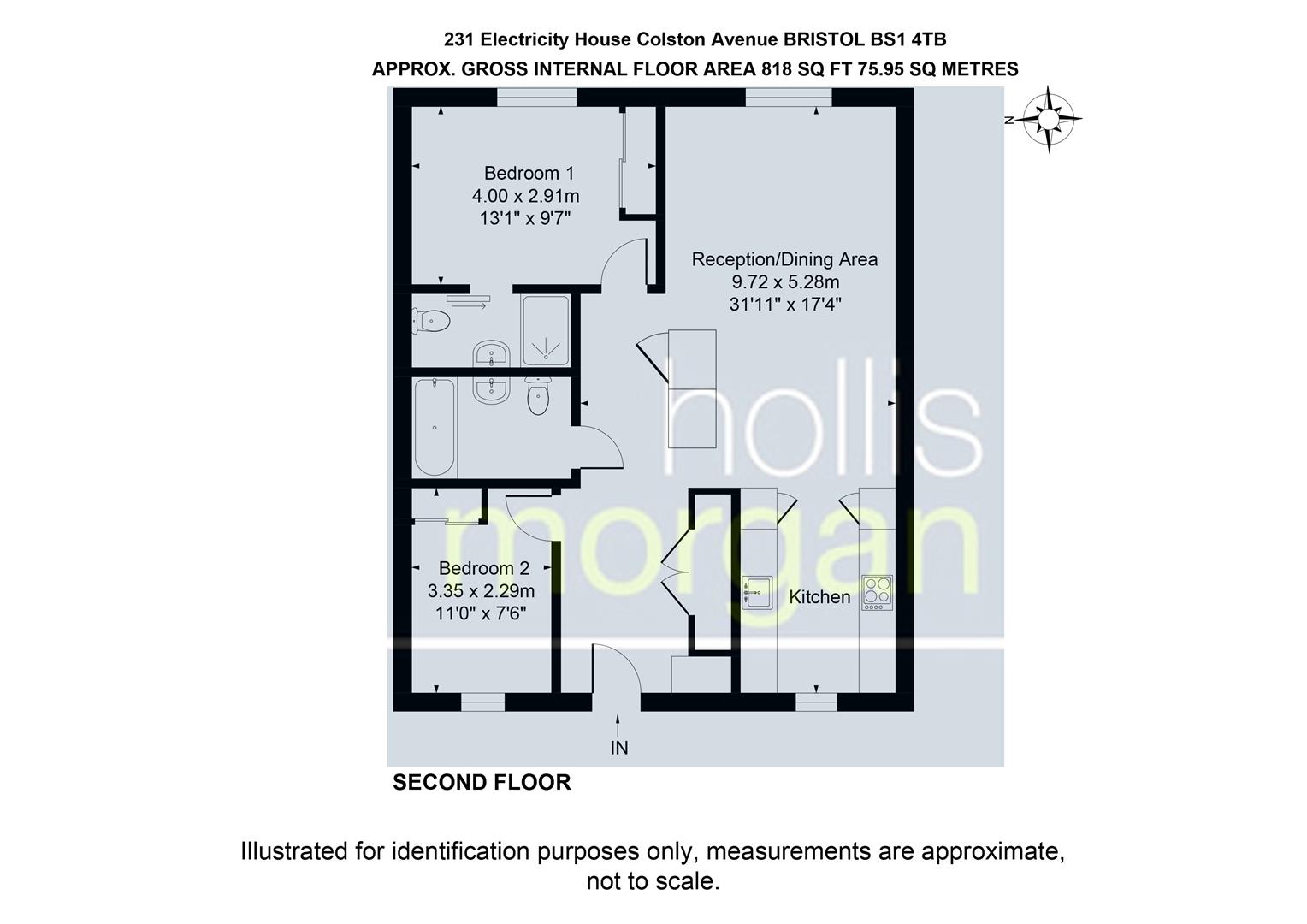 2 Bedrooms  for sale in Colston Avenue, Bristol BS1