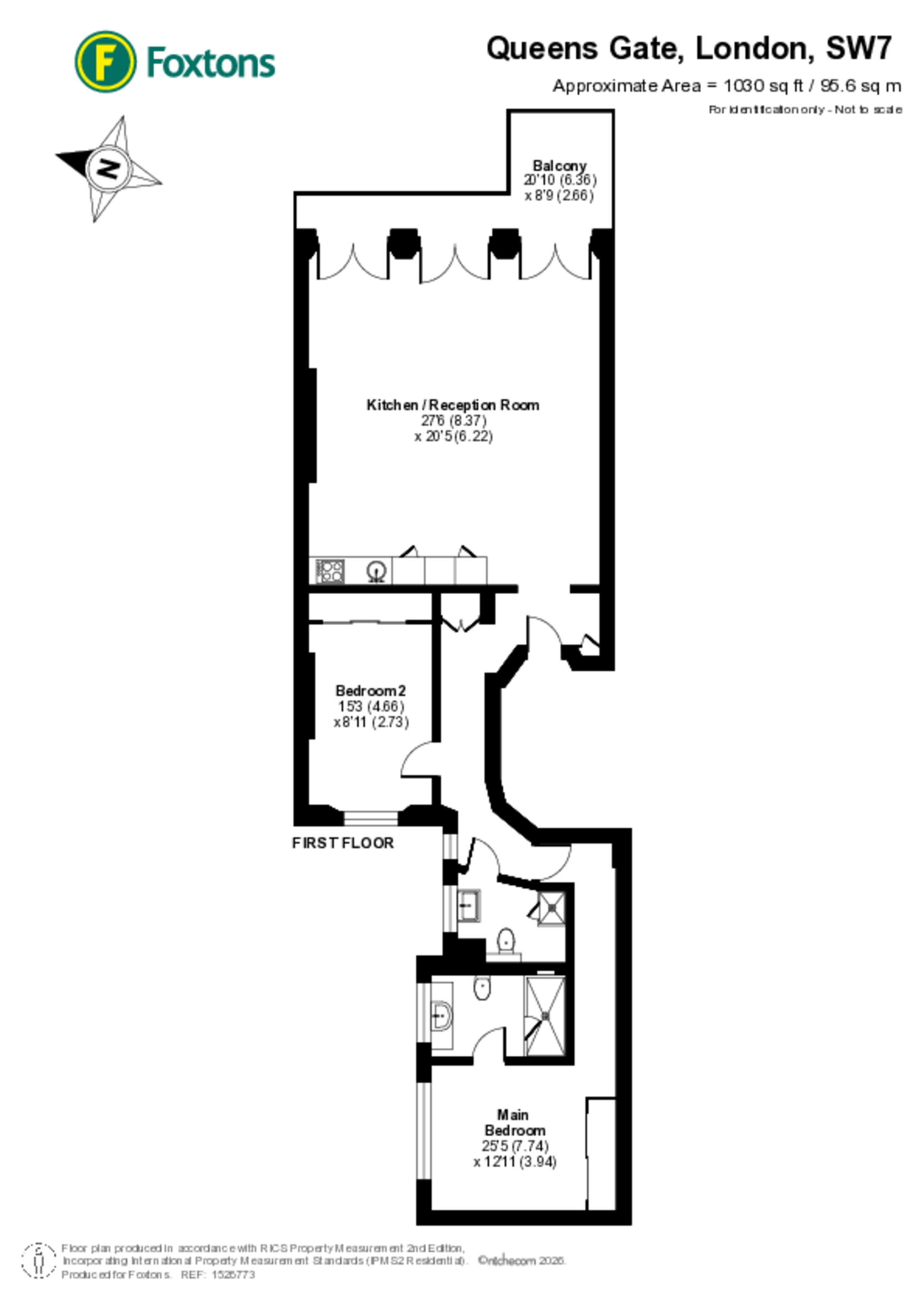 Queens Gate, South Kensington floorplan